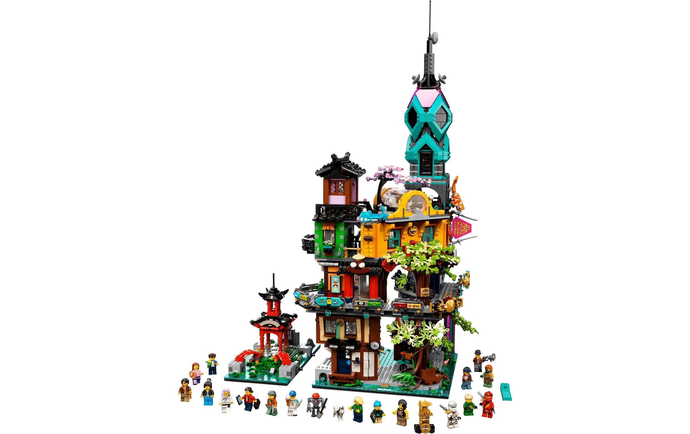 LEGO® Konstruktionsspielsteine »Die Gärten von Ninjago«