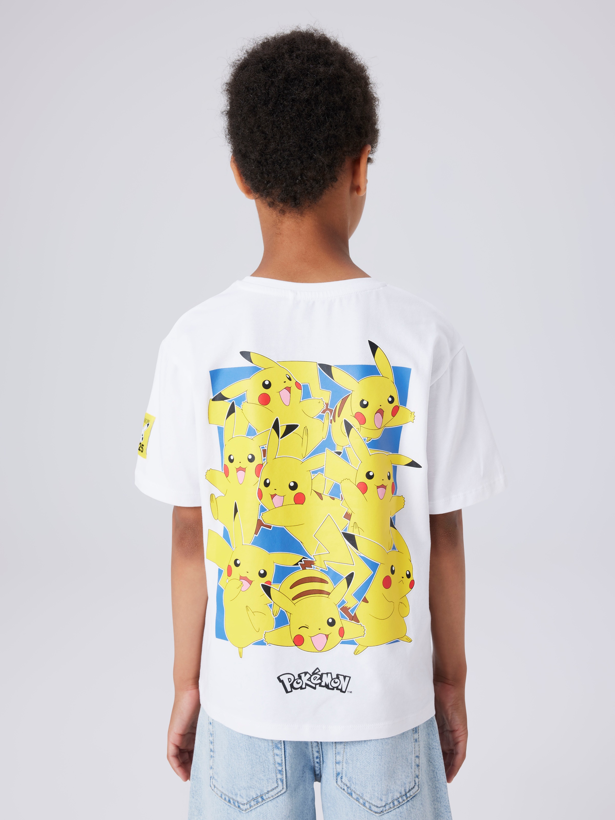 Name It T-Shirt »NKMJEB POKEMON SS NREG TOP BOX NOOS SKY« mit Front- und Rückendruck