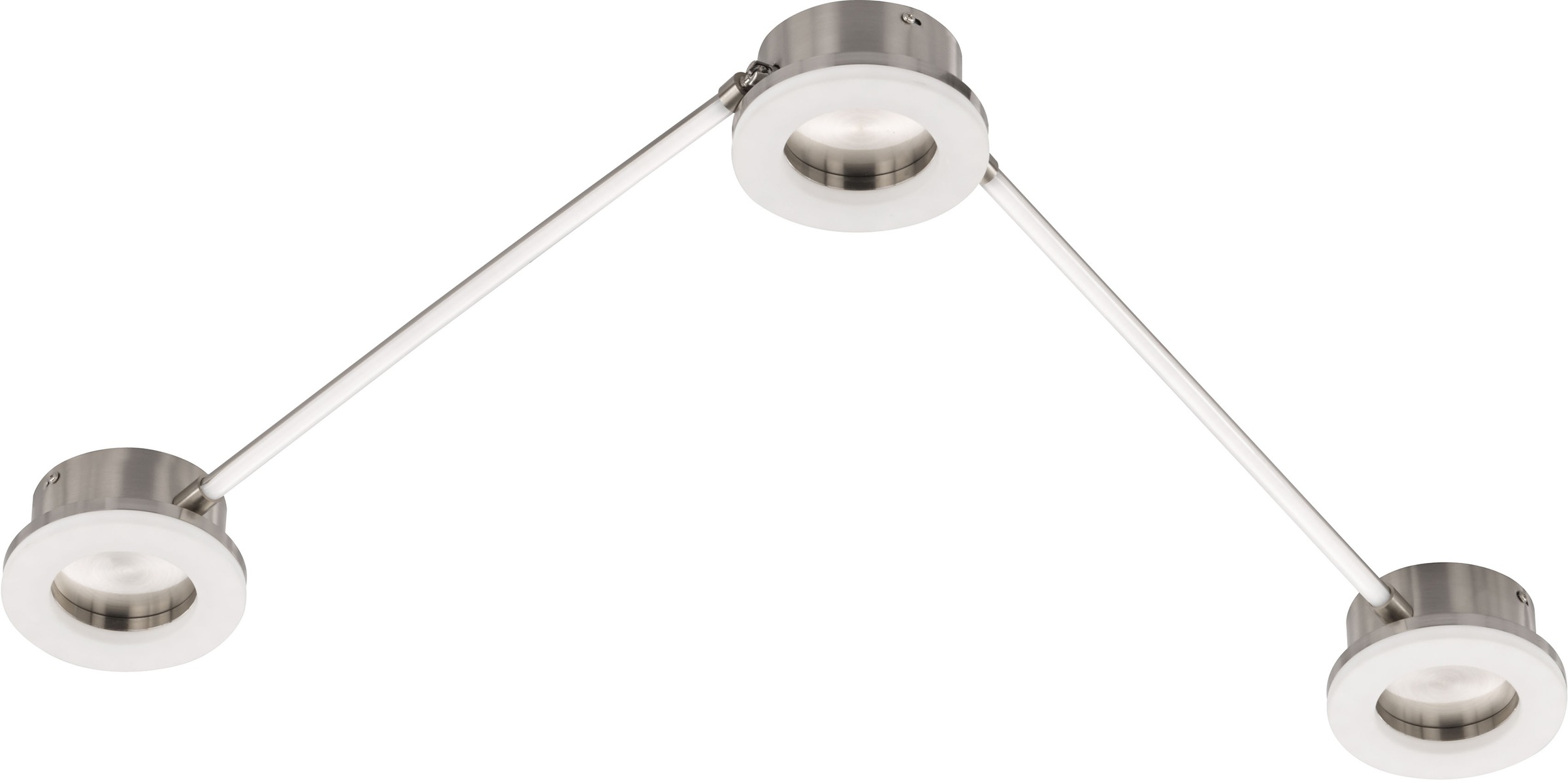 Image of WOFI LED Deckenleuchte »Deckenleuchte Lima 3flg.«, LED-Modul, 1 St., Warmweiss, kreative Lichtbilder bei Ackermann Versand Schweiz