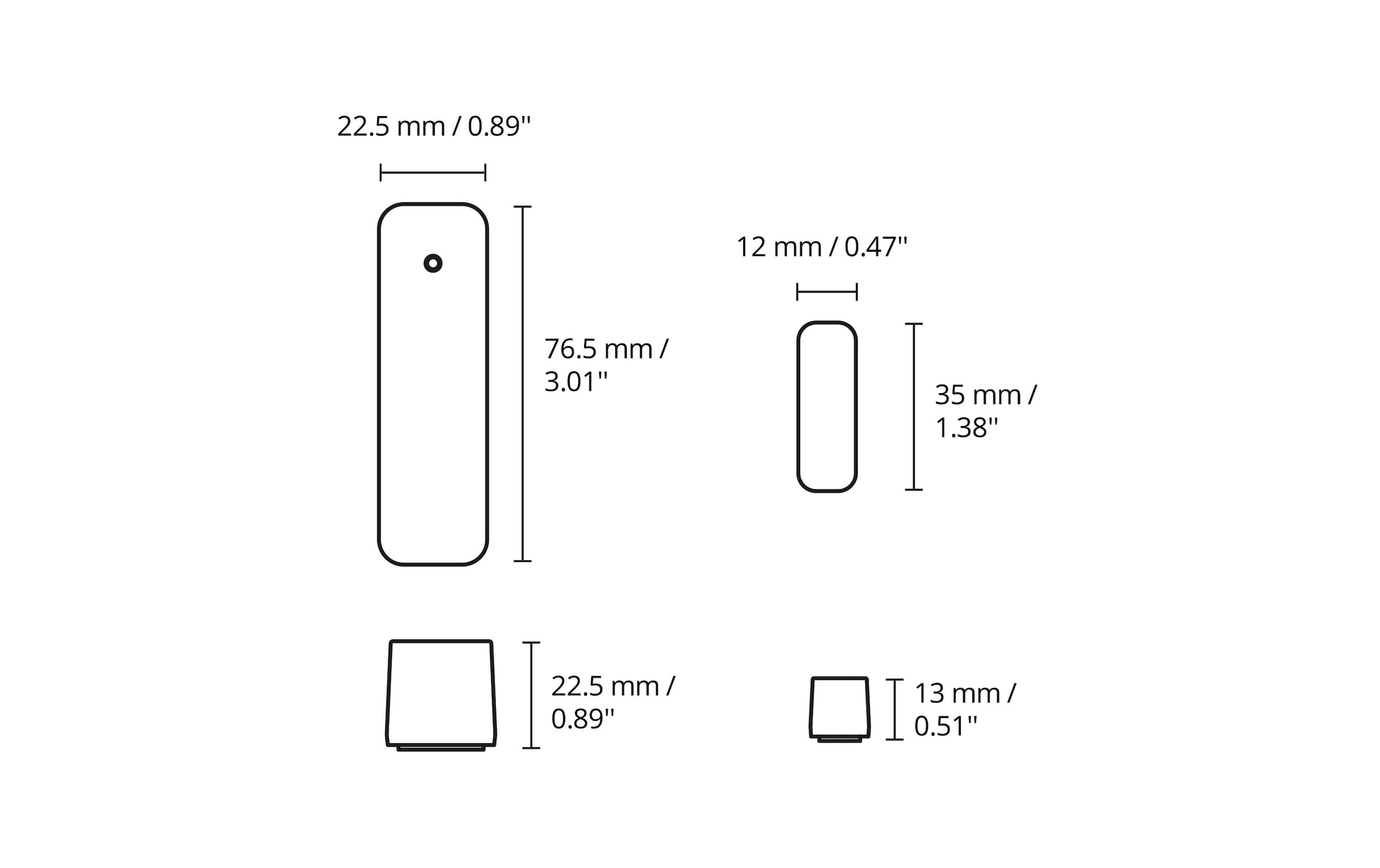 WiZ Smarter Kontaktsensor »Doppelpack«, (1 St.)