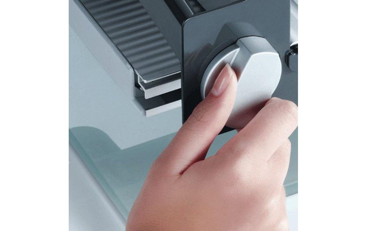 Graef Allesschneider »Classic C20, Silberfarben«, 170 W, Schlittenschaltung mit Moment- und Dauerfunktion, Kabelfach
