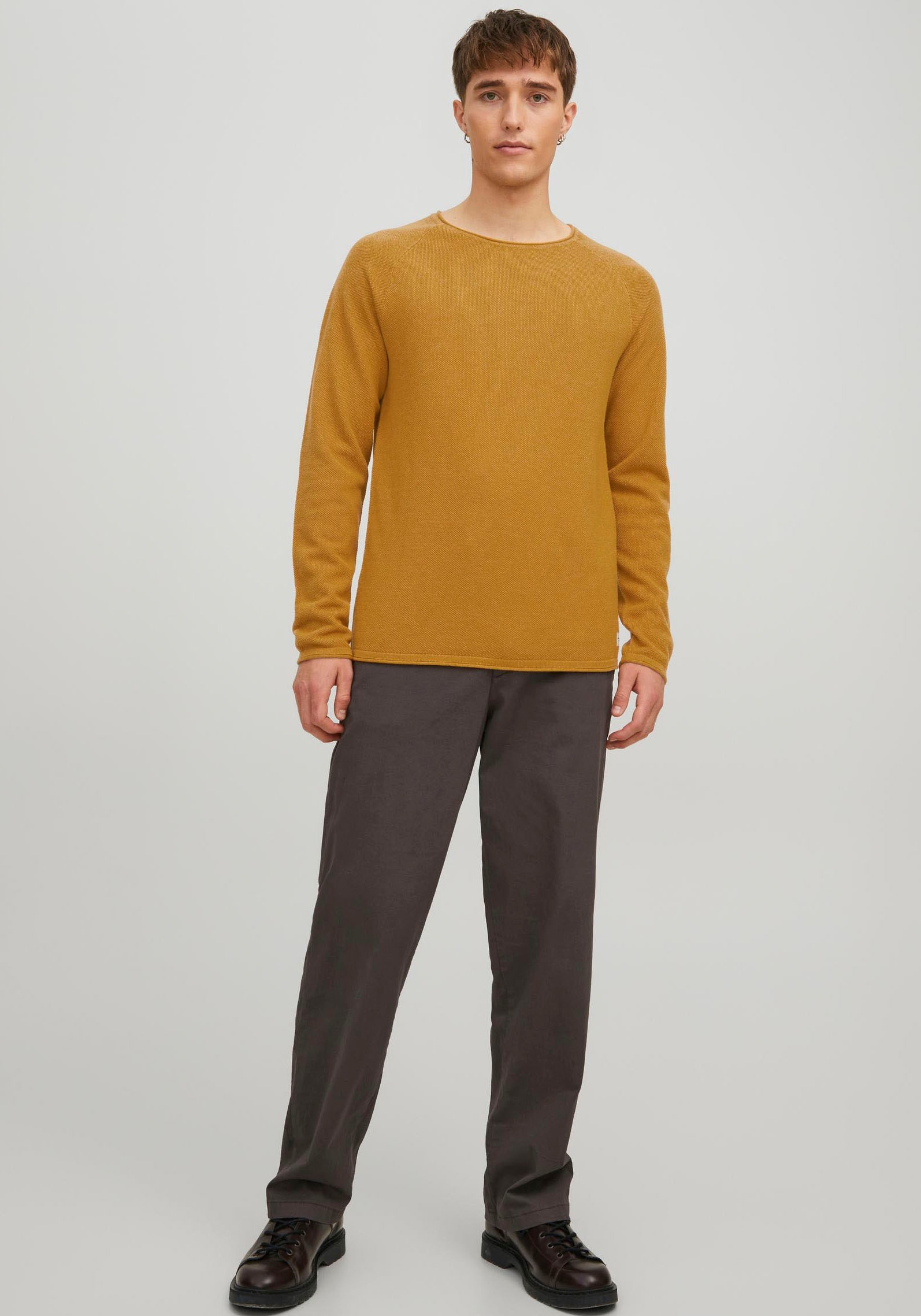 Jack & Jones Rundhalspullover »HILL KNIT«