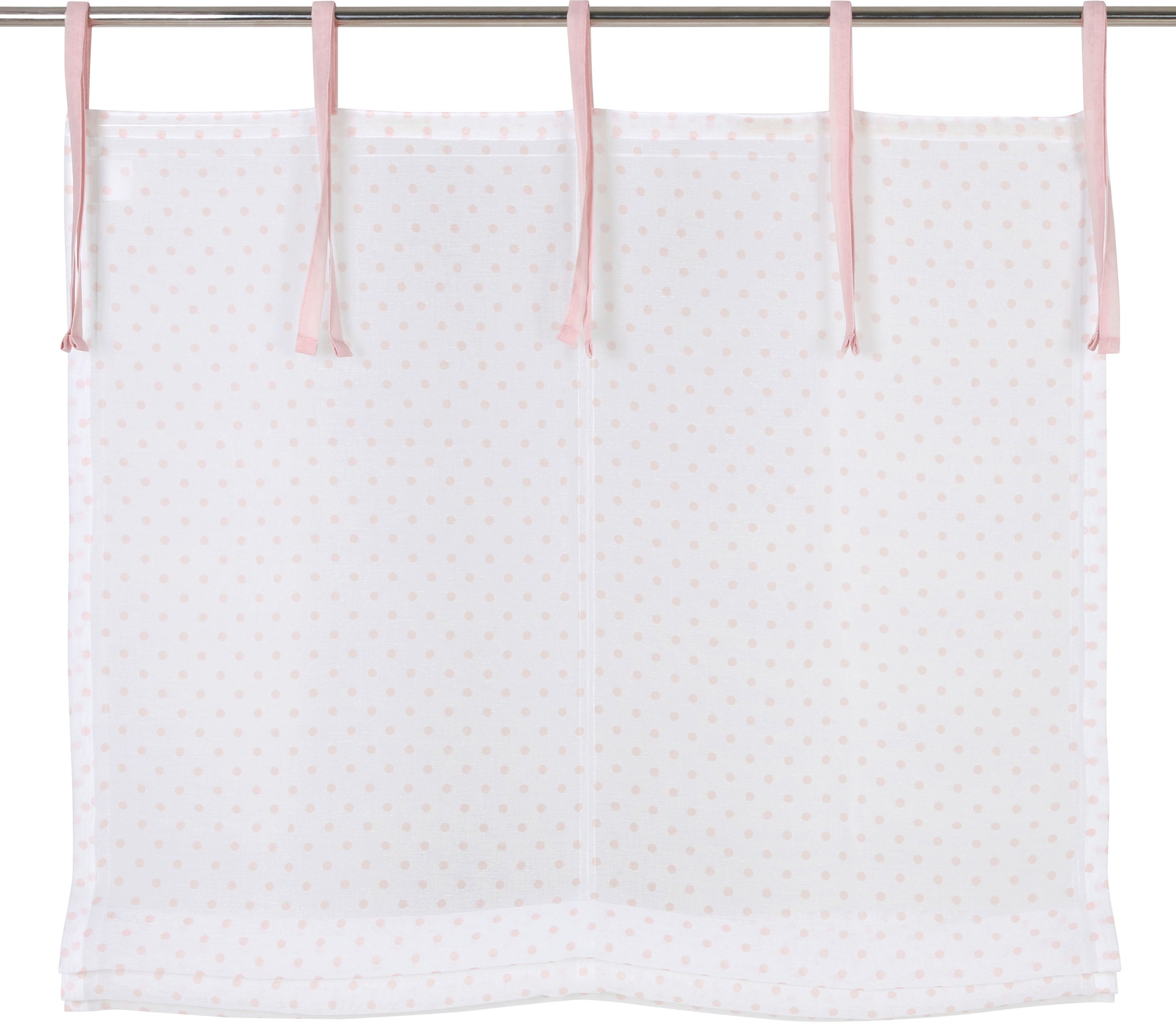 Image of Lüttenhütt Raffrollo »Punkte«, mit Bindebänder bei Ackermann Versand Schweiz