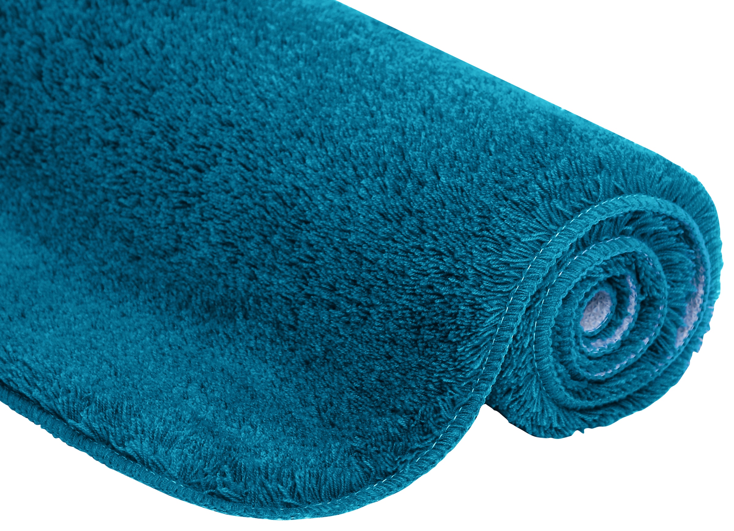 Bruno Banani Badematte »Lana, Badvorleger, Badezimmer Teppich«, rutschhemmend beschichtet, fussbodenheizungsgeeignet-schnell trocknend-strapazierfähig, Badteppich, Badematten, unifarben, auch als 3 teiliges Set & rund