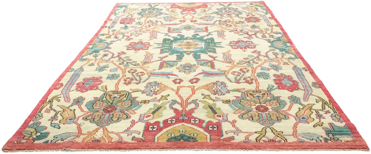 Image of morgenland Wollteppich »Designer Teppich handgeknüpft beige«, rechteckig, 7 mm Höhe, handgeknüpft bei Ackermann Versand Schweiz