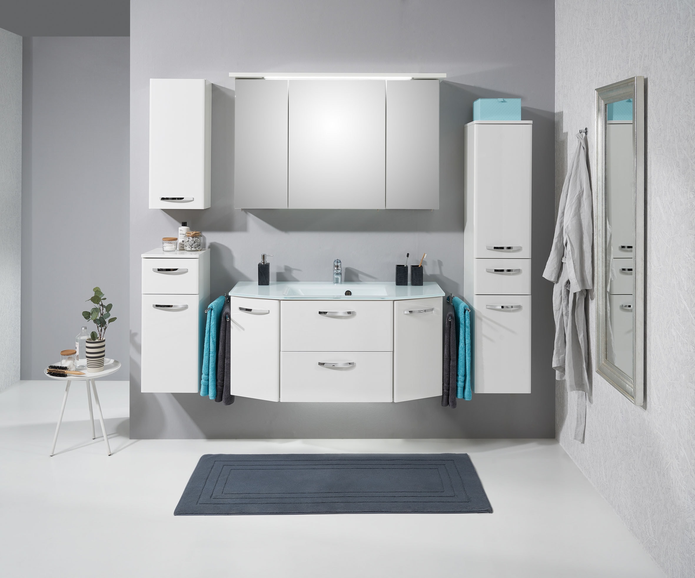 Saphir Midischrank »Quickset 326, mit 2 Türen und 1 Auszug, 30cm breit« 1 Stk. tlg.