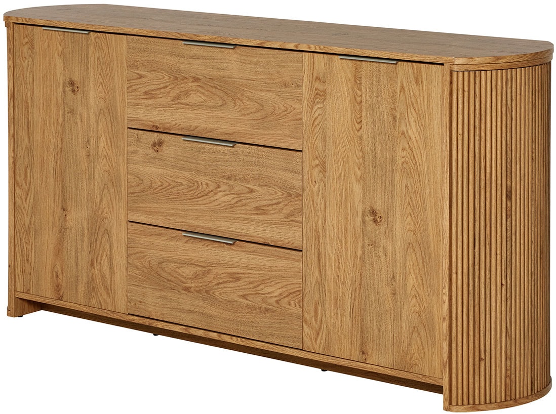 Image of Jahnke TV-Board "MOON TV 175" 1 Stk. tlg. Sideboard, 2 Türen & 3 Schubladen, abgerundet, Breite ca. 160 cm