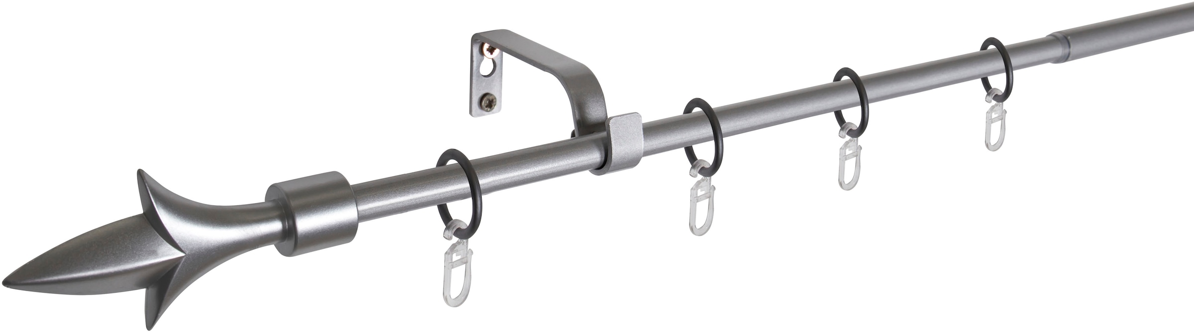 mydeco Gardinenstange »lance« Ø 16 mm 1 läufig-läufig ausziehbar