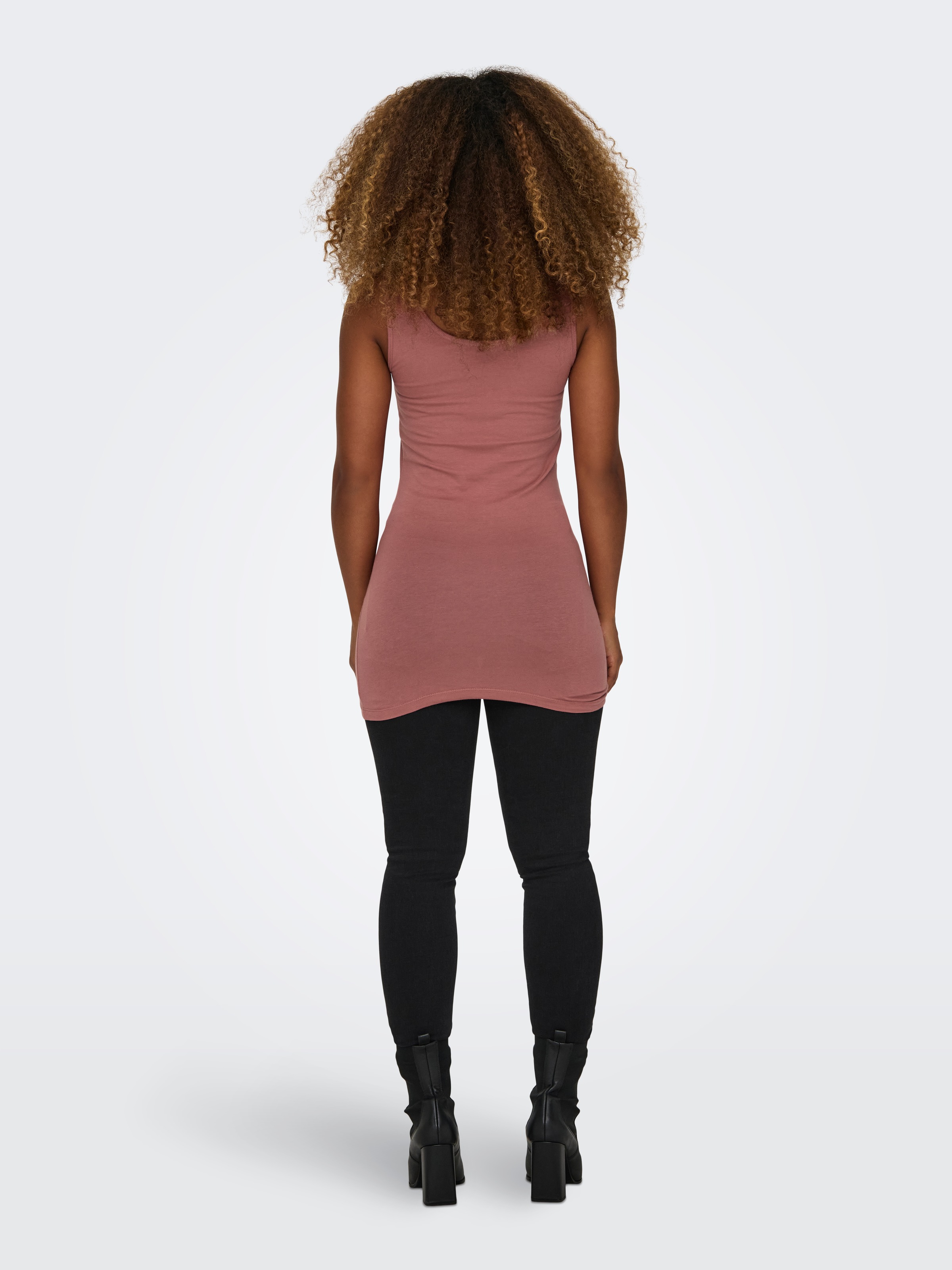 ONLY Tanktop »ONLLIVE – Slim-Fit Tanktops mit Stretch für optimalen Sitz« Packung, 2er-Pack, 2 Stk. slim fit, casual, Jersey, Baumwollmischung, Rundhals