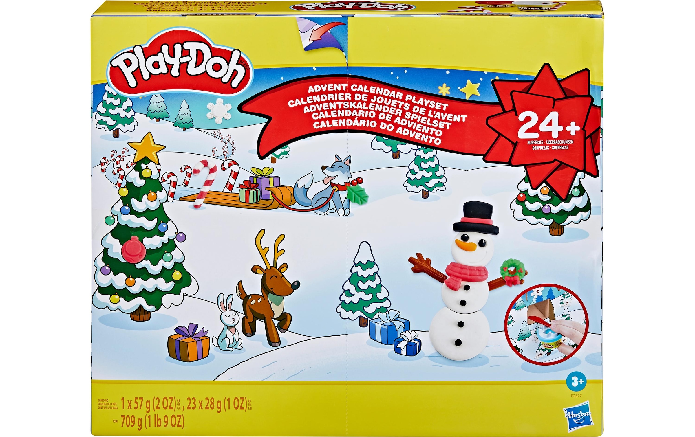 Adventskalender »Play-Doh 2024«, ab 3 Jahren