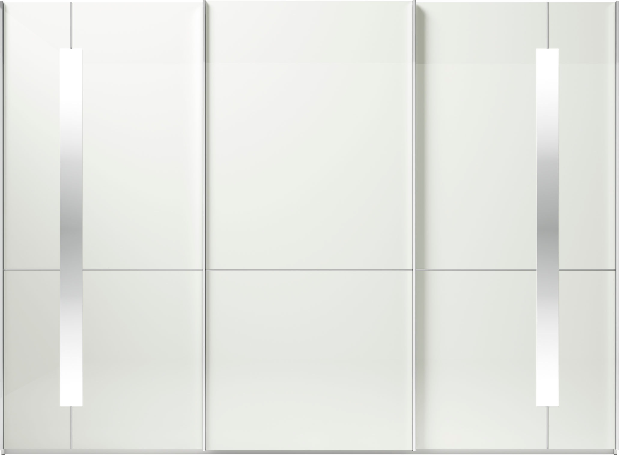 Musterring Armoire à portes coulissantes »Imola W« comprend étagères et tringles, avec portes vitrées et miroir décoratif