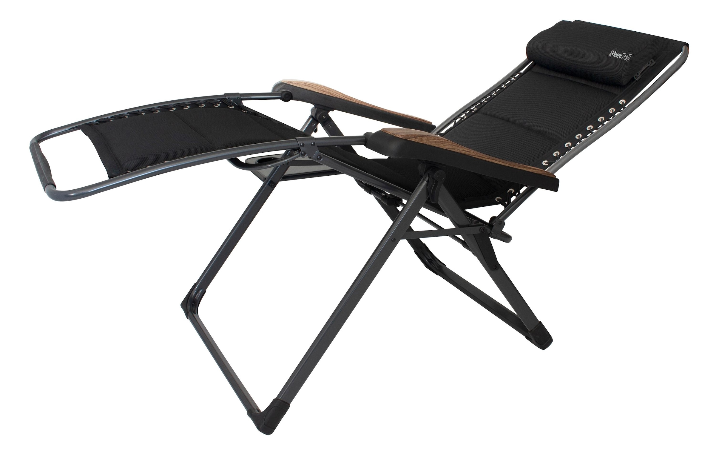 Eurotrail Gartenliege »Majestic Relax 3D Black«