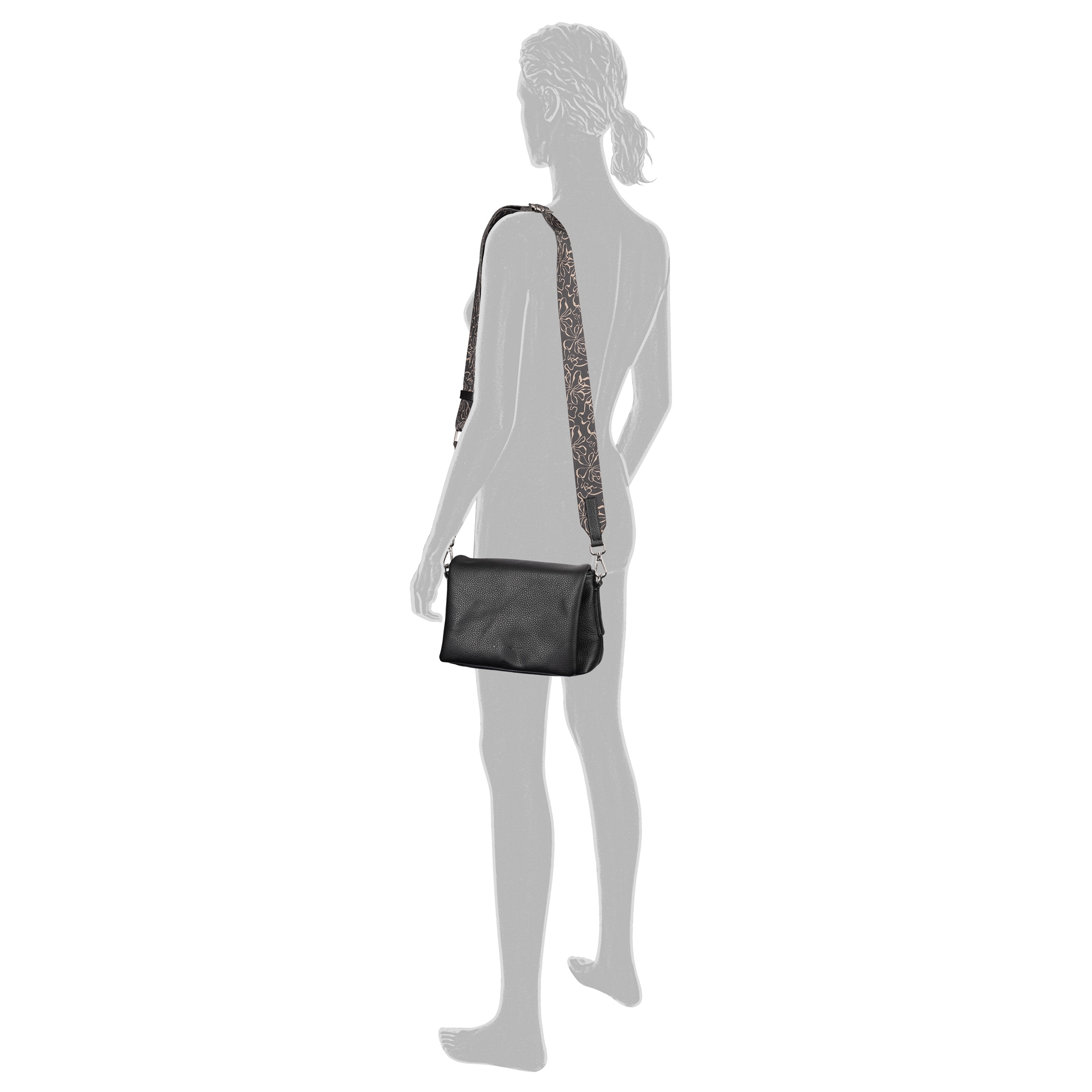 TOM TAILOR Sac à bandoulière »Orla« Sac à bandoulière pour femme, avec sangle parfaitement assortie