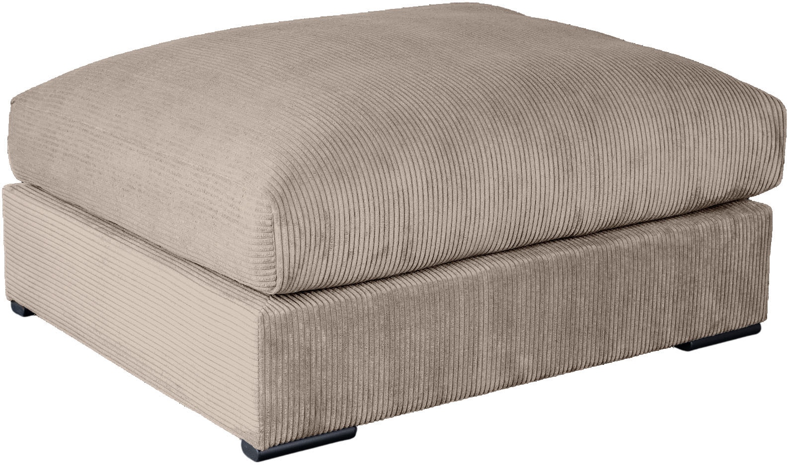 Image of Home affaire Polsterhocker "Finca XL, B: 101 cm" Mega-Hocker, in Cord oder Chenille-Struktur wählbar