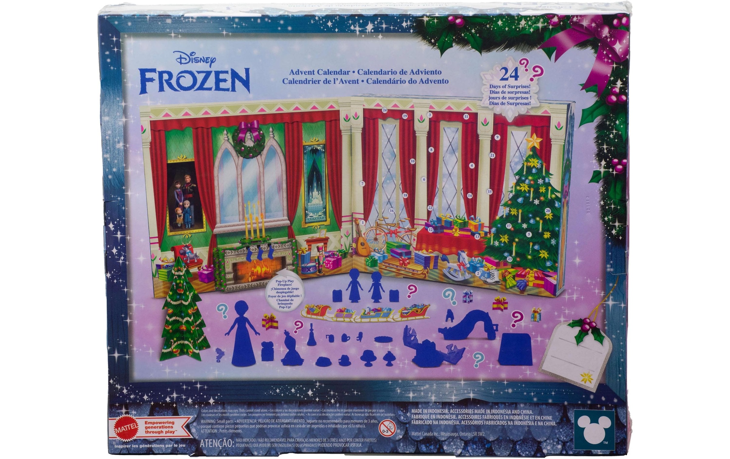 Disney Frozen Spielzeug-Adventskalender »Adventskalender Die Eiskönigin mit Spielzeug für 24 Tage«