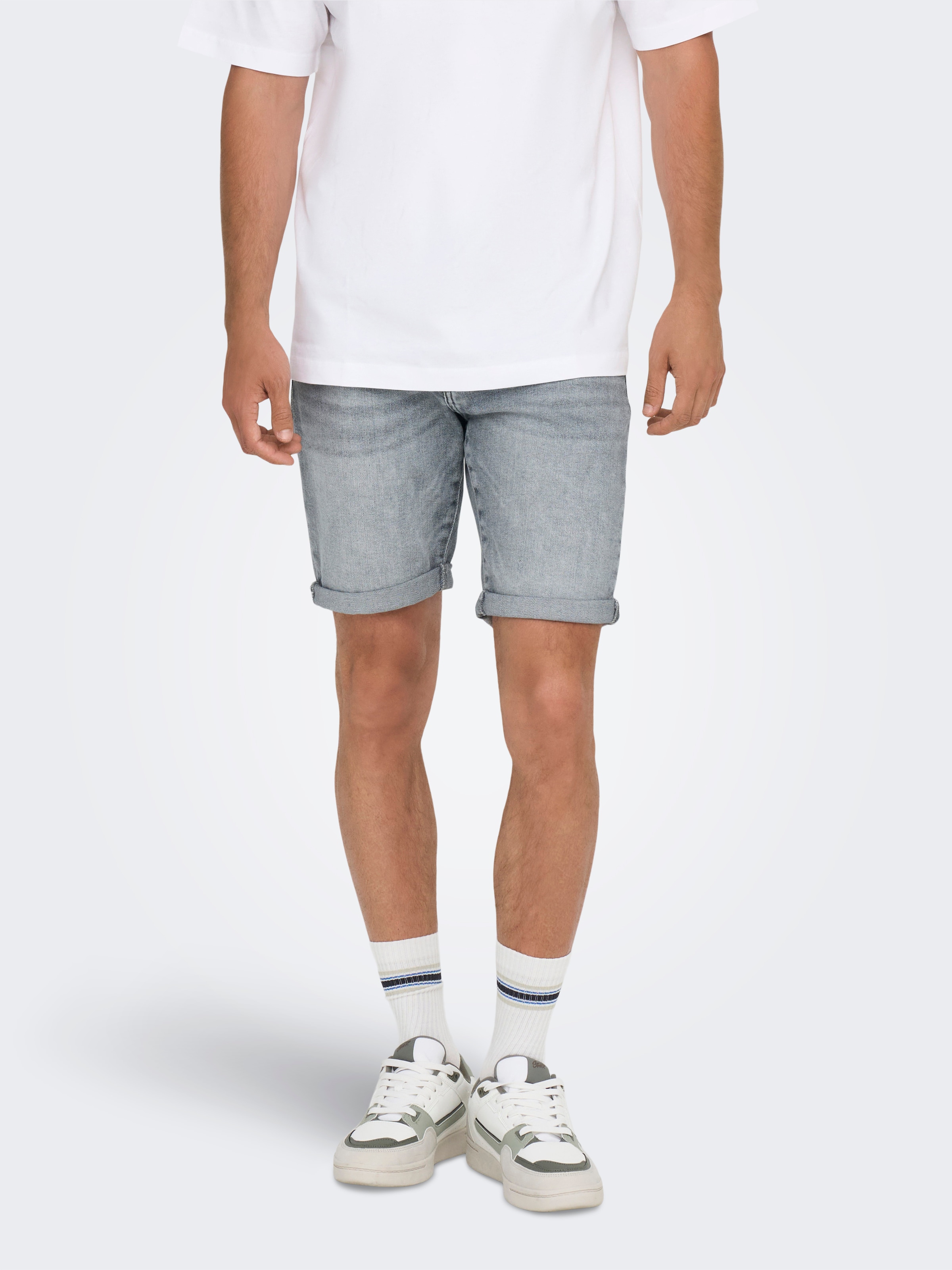 ONLY & SONS Shorts »ONSPLY MBD 8772 TAI DNM SHORTS NOOS«