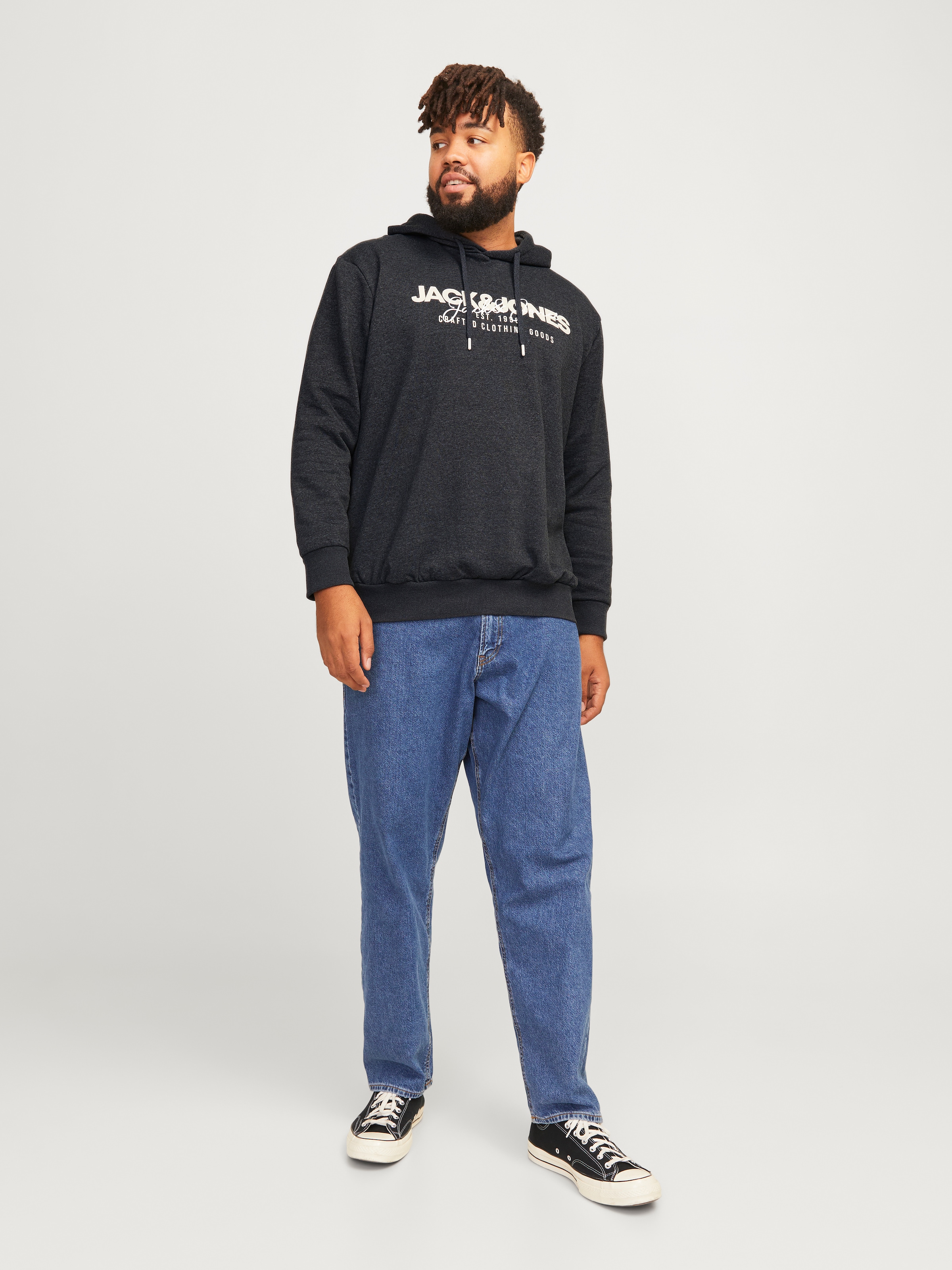 Jack & Jones PlusSize Kapuzensweatshirt »JJALVIS SWEAT HOOD PLS«