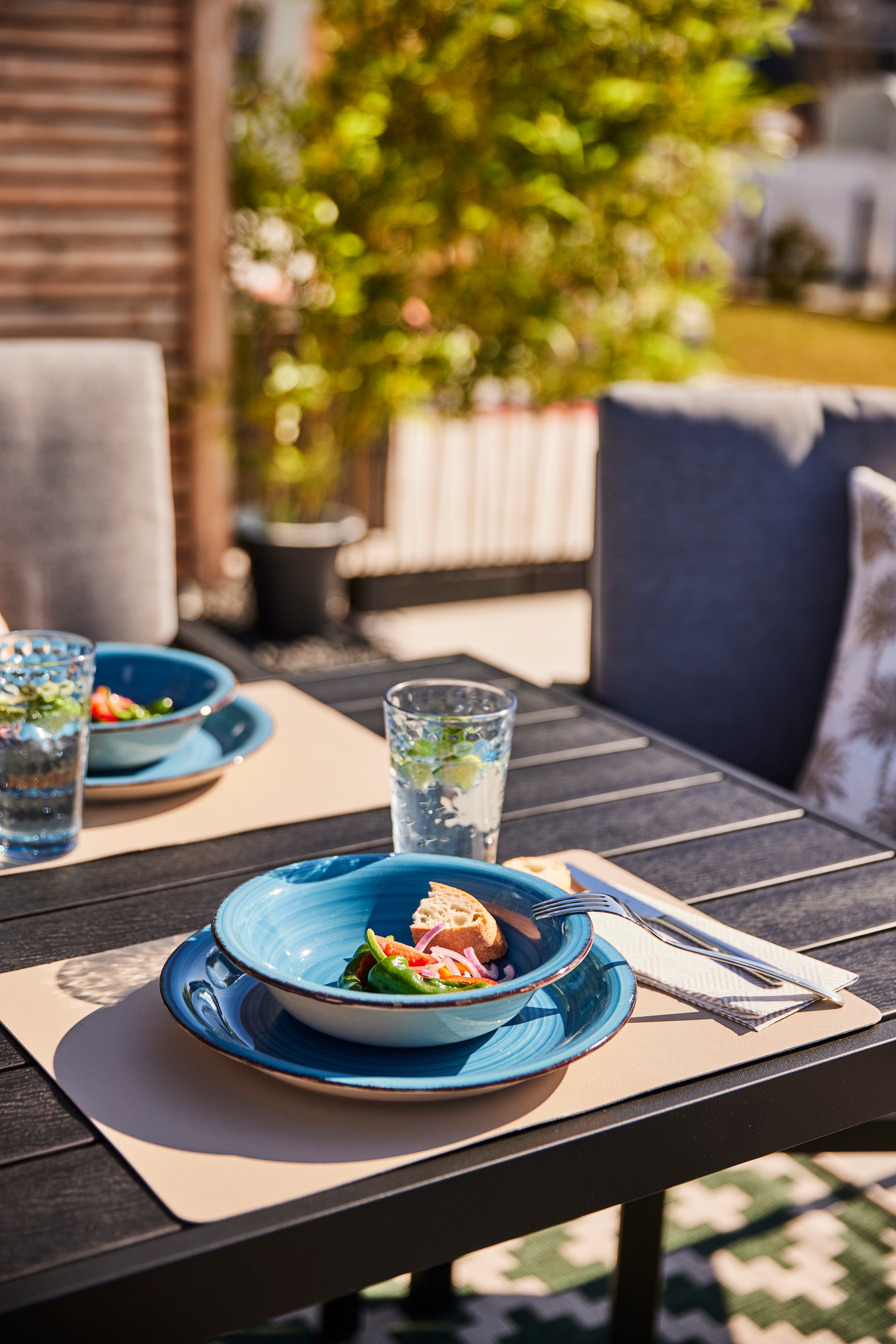 Zeller Present Platzset Kunstleder, metallic, 30x45 cm