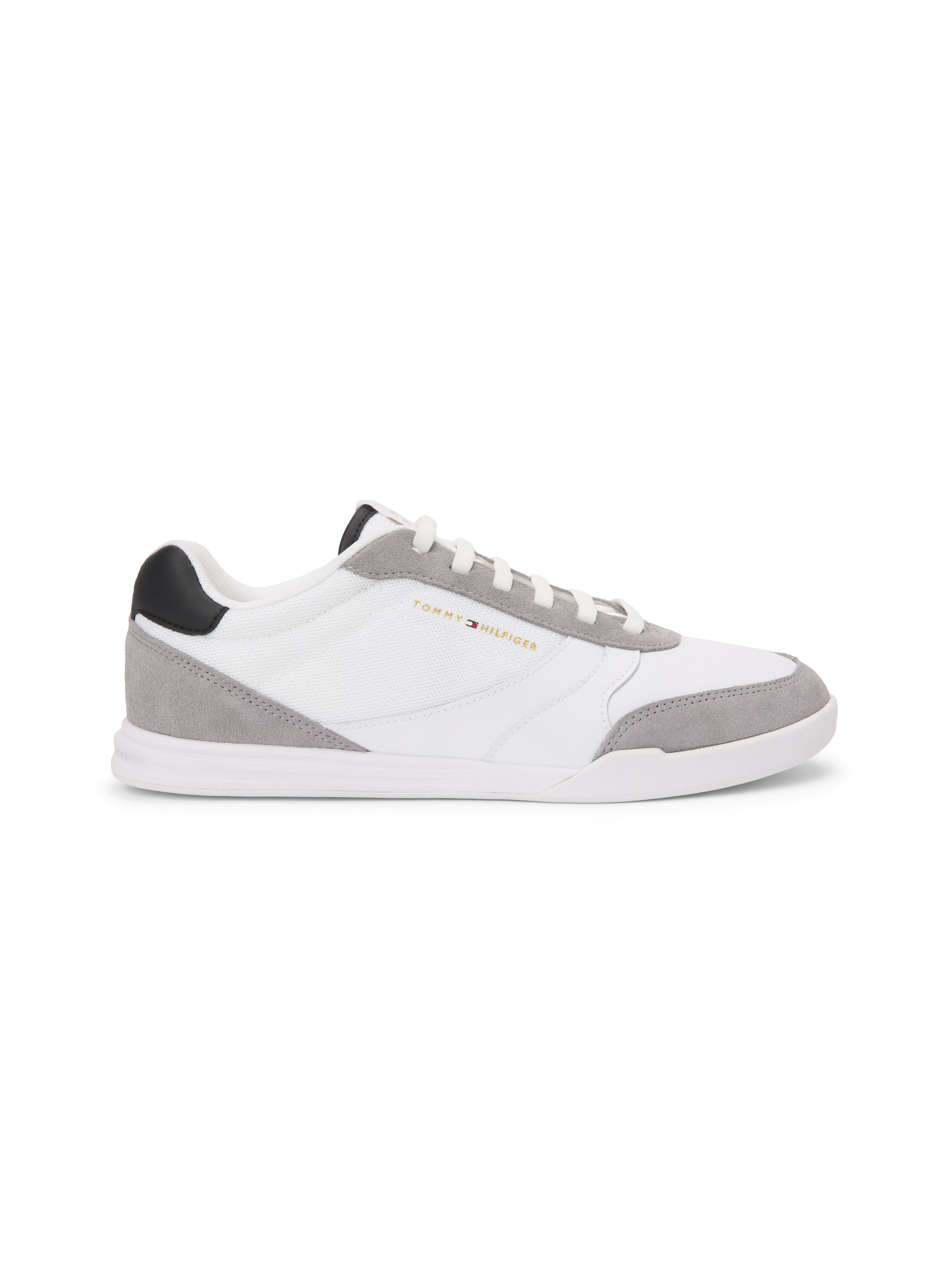 Tommy Hilfiger Baskets slip-on »LOPRO LTH MIX RWB«  Chaussure de loisir, chaussure basse, chaussure à enfiler avec empiècement contrasté au talon