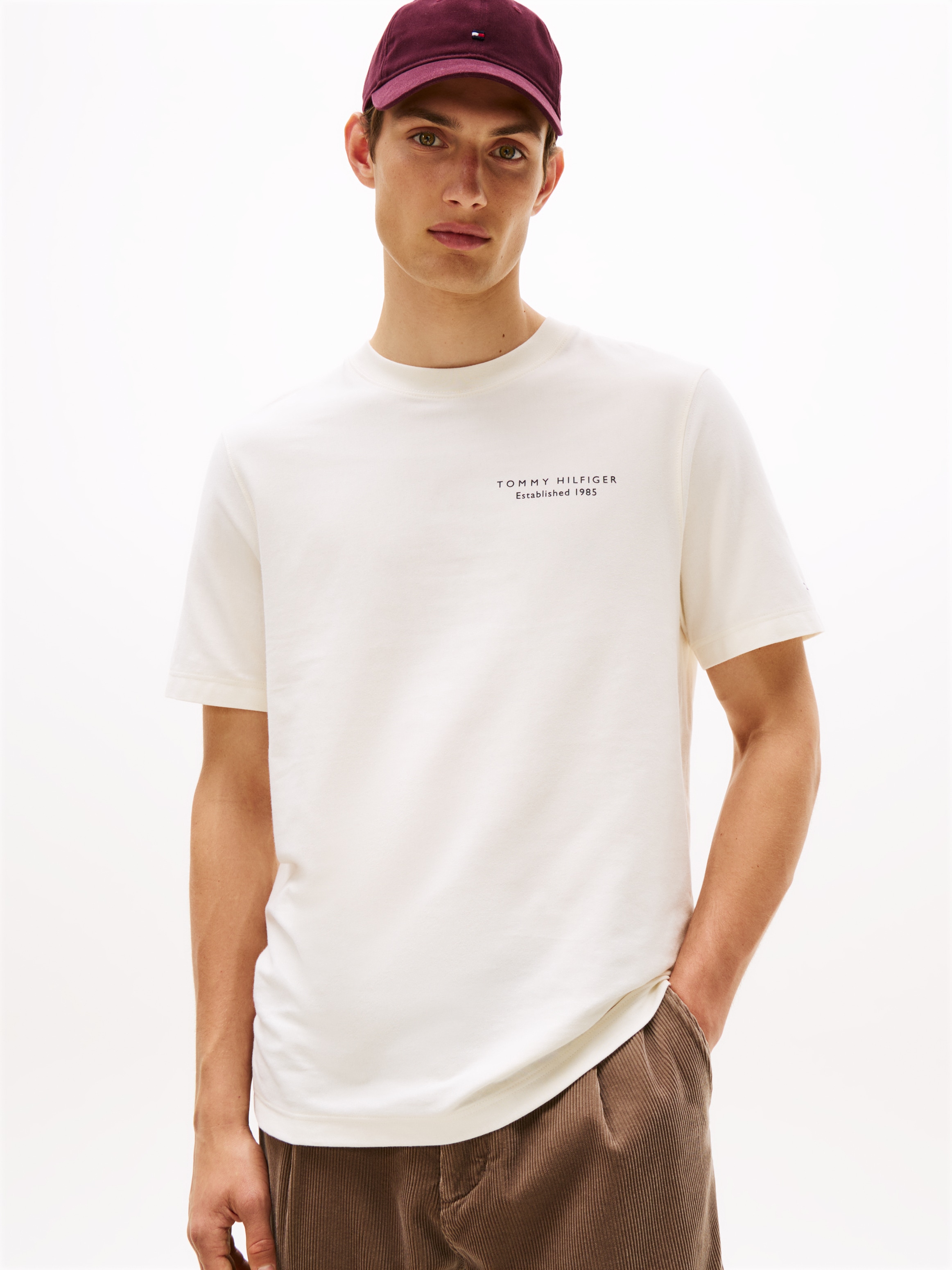 Image of Tommy Hilfiger T-Shirt "PHOTO PRINT GRAPHIC" grosser Rückenprint, Rundhals, regular fit, Jersey