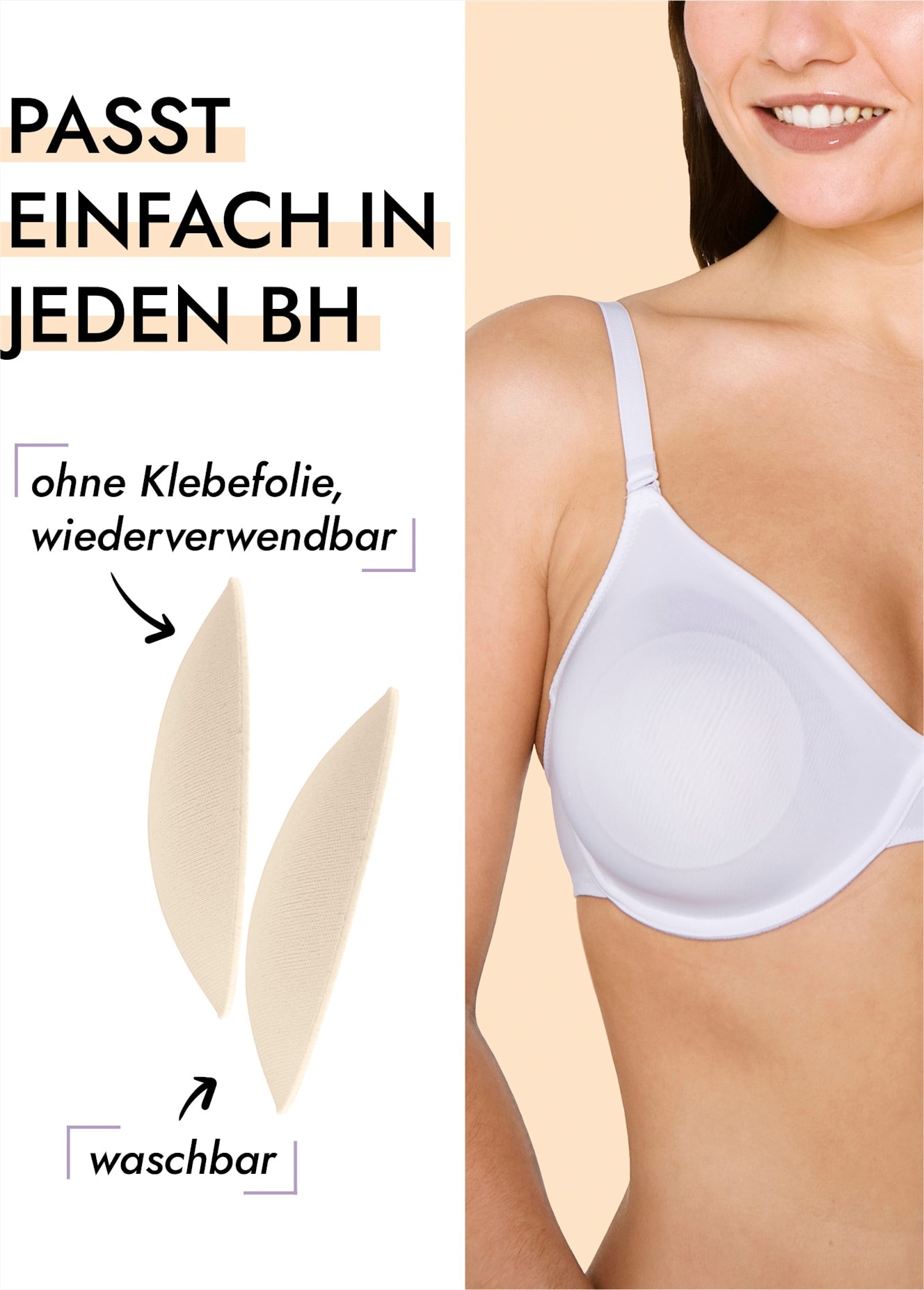   Coussinets pour soutiens-gorge