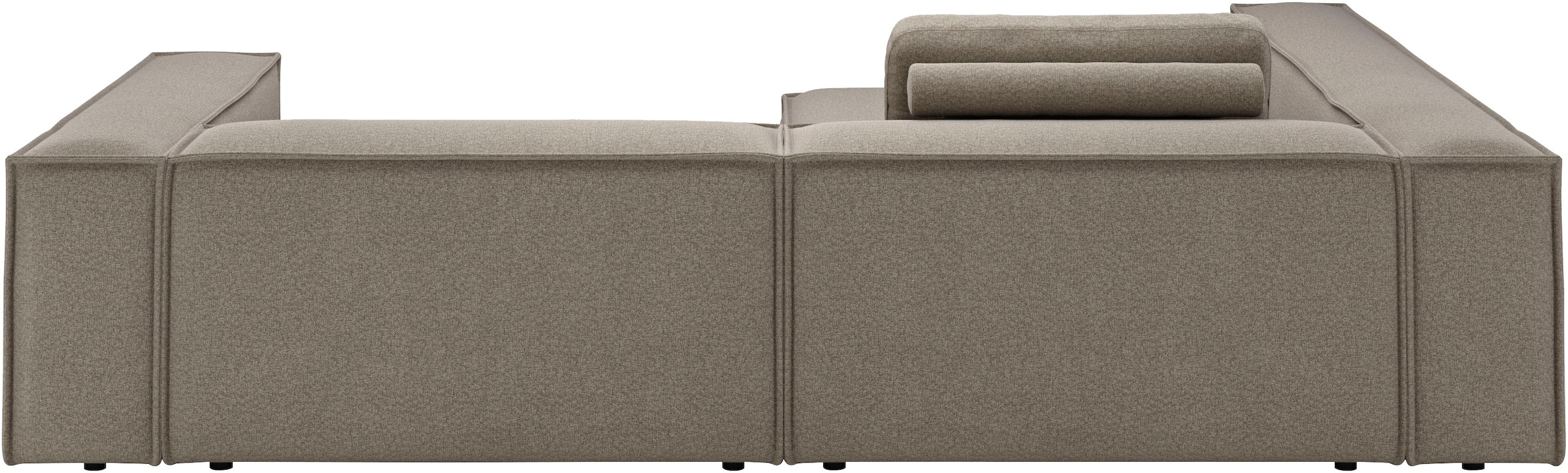 Home affaire Ecksofa »Watertown, moderne XXL L-Form, 306 cm breit, Japandi Design« Komfortabel mit tiefer Sitzfläche – ideal für grosse Wohnräume