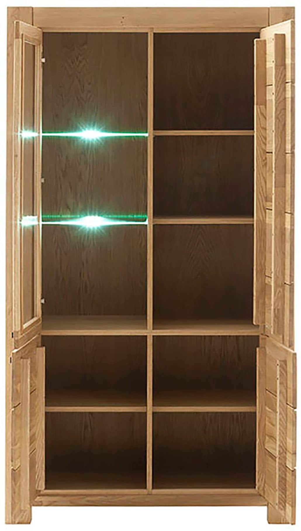 MCA living Vitrine »SILIAS Vitrine gross«, (1 St.), gedämpfte Türen