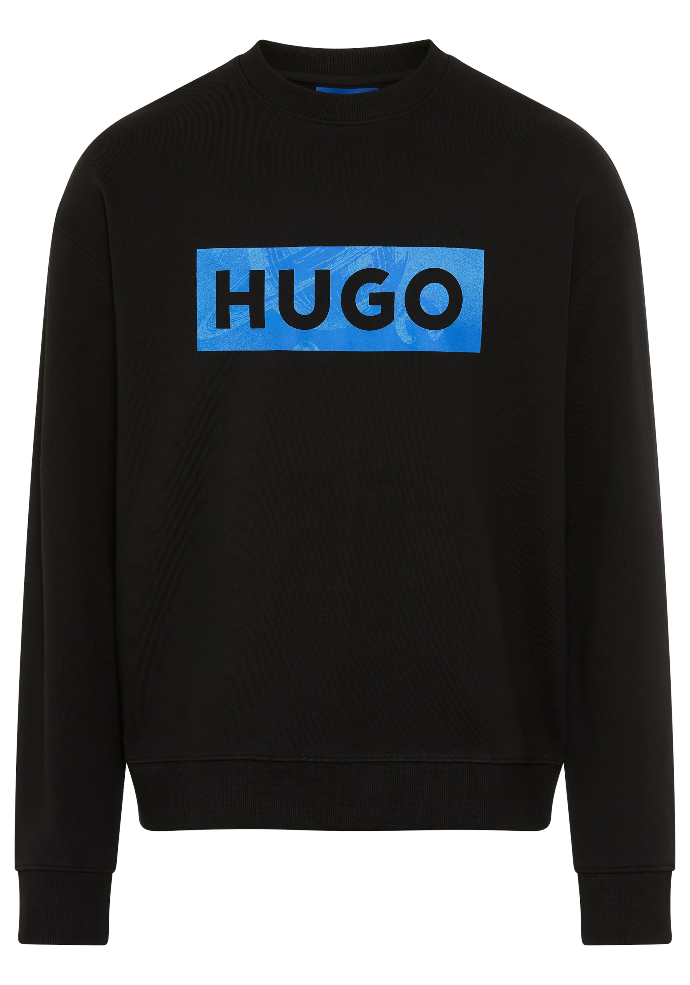 Image of HUGO Sweatshirt "Nixalien", aus Baumwoll-Terry, regular fit