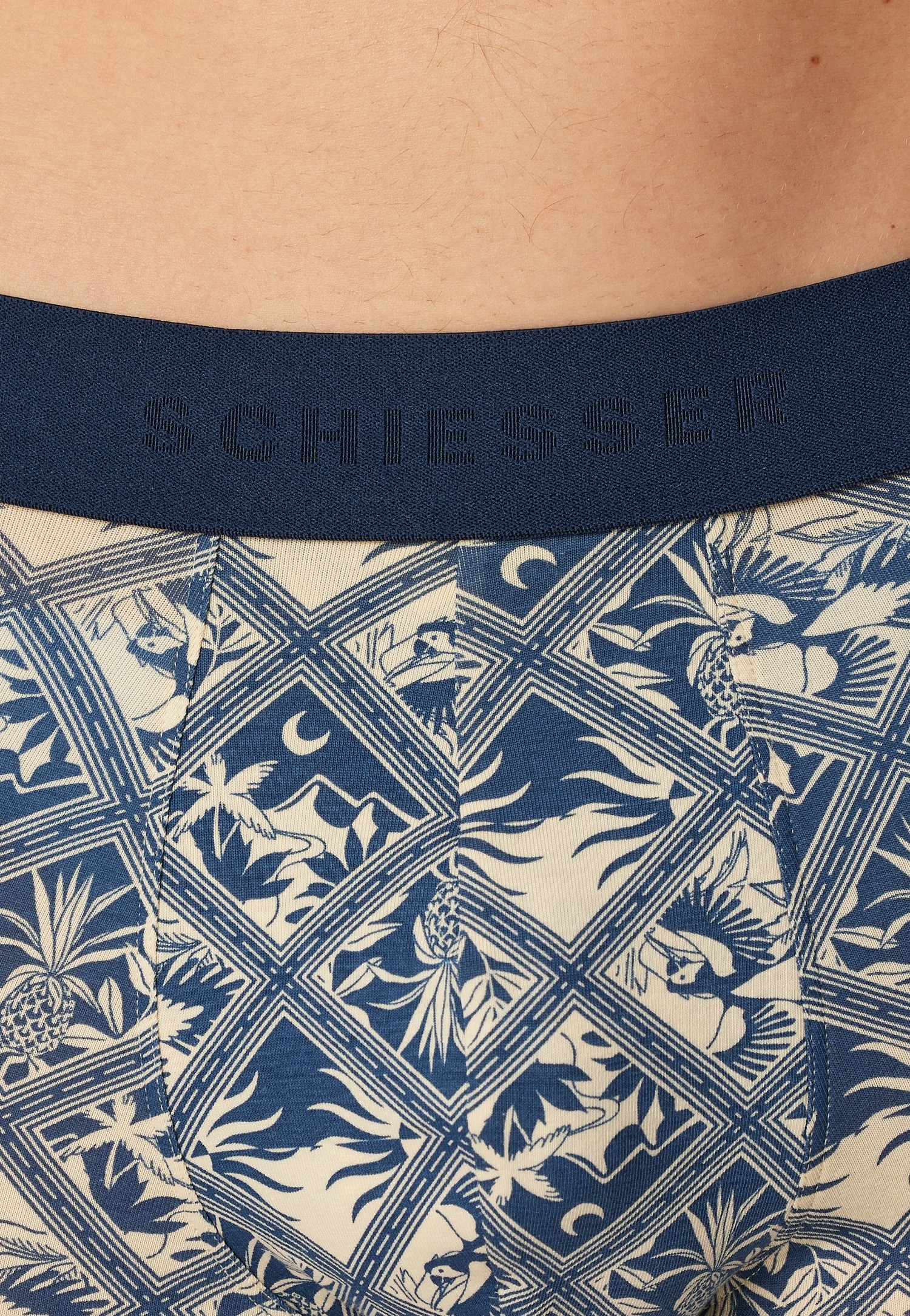 Schiesser Boxershorts »95/5 Multipacks« ohne Eingriff, angenehm weich
