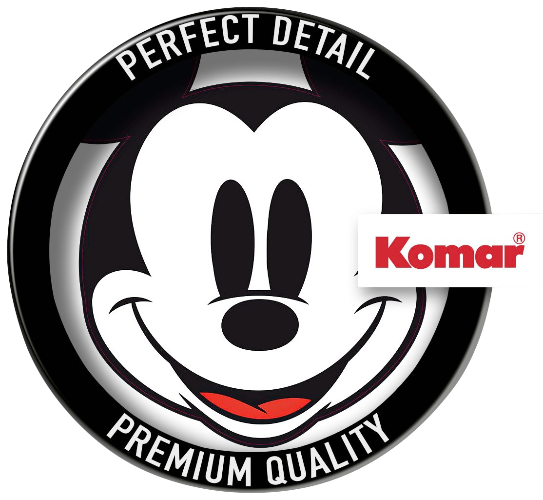 Komar Vliestapete »Selbstklebende Vlies   - Mickey Smile XXL - Grösse 127 x 200 cm« bedruckt glatt Kinderzimmer