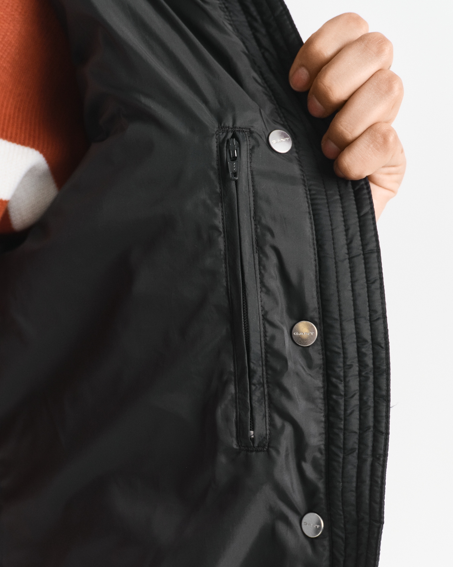 Gant Steppjacke »LIGHT DOWN JACKET« ohne Kapuze Regular fit mit Stehkragen