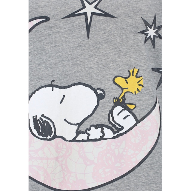 Peanuts Nachthemd, mit Snoopy-Print und Kräuselsäumen versandkostenfrei auf