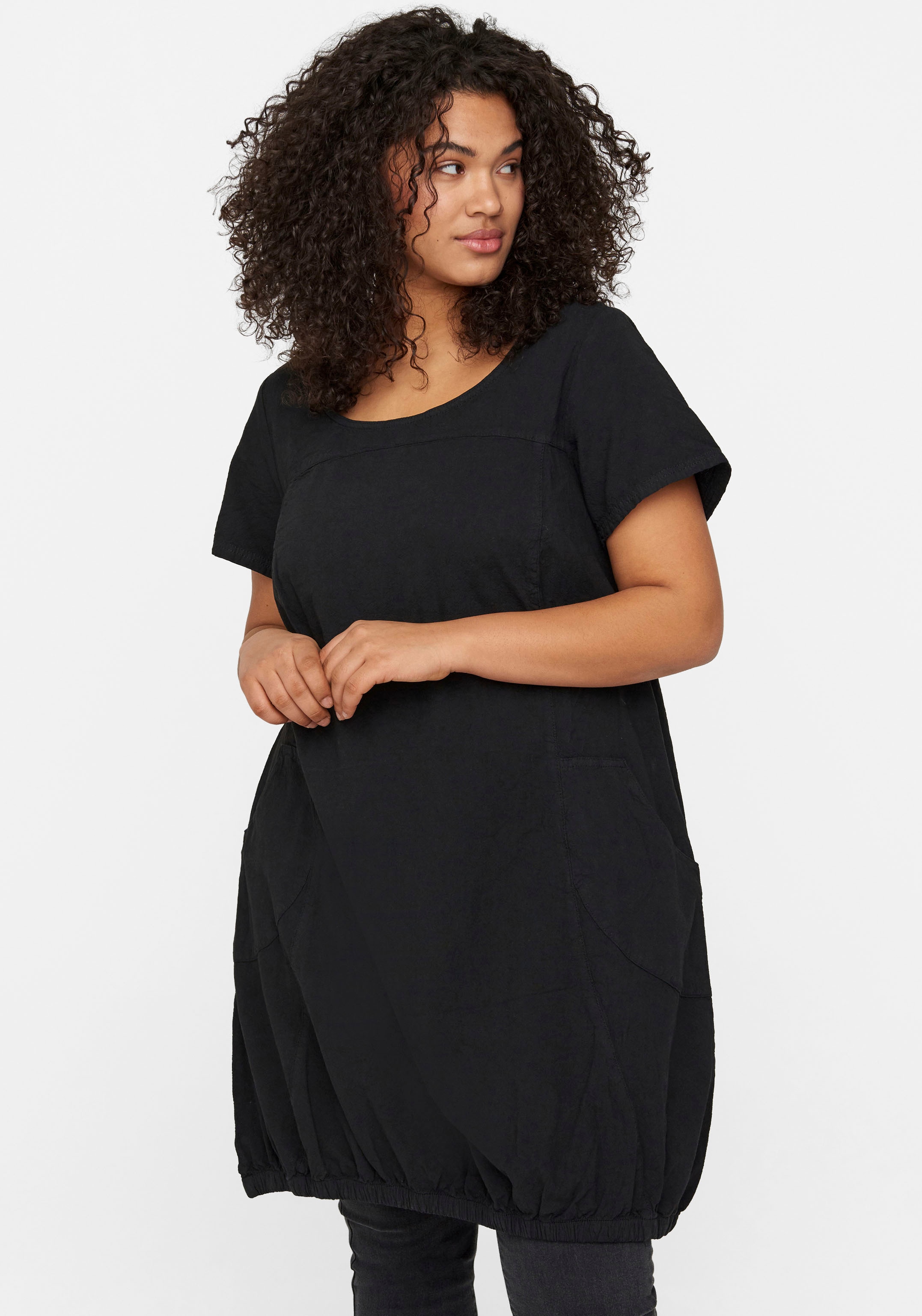 Zizzi Blusenkleid, mit seitlichen Eingrifftaschen kaufen