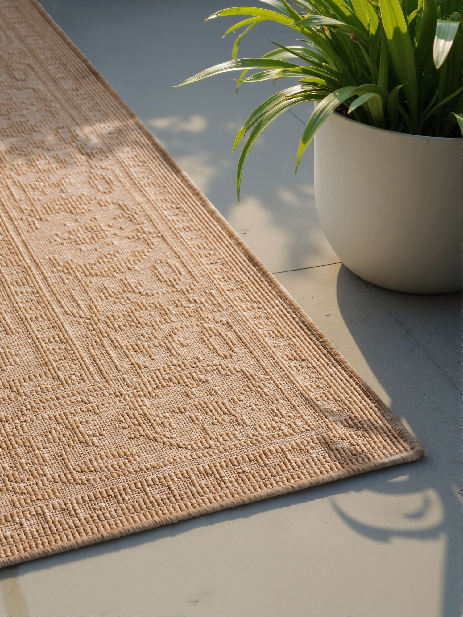 HANSE Home Outdoorteppich »Kona Wendeteppich«, rechteckig, 5 mm Höhe, In und Outdoor, Flachgewebe, wetterfest, pflegeleicht, robust