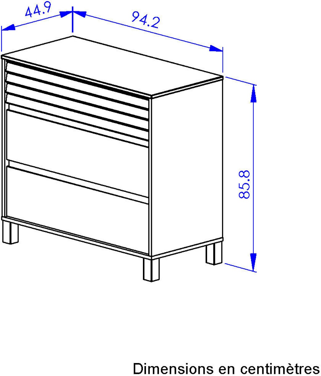 Gami Set complet pour chambre de bébé »Achille Set N°2« 4 cuis tlg. Praktisches und funktionales Babyzimmer