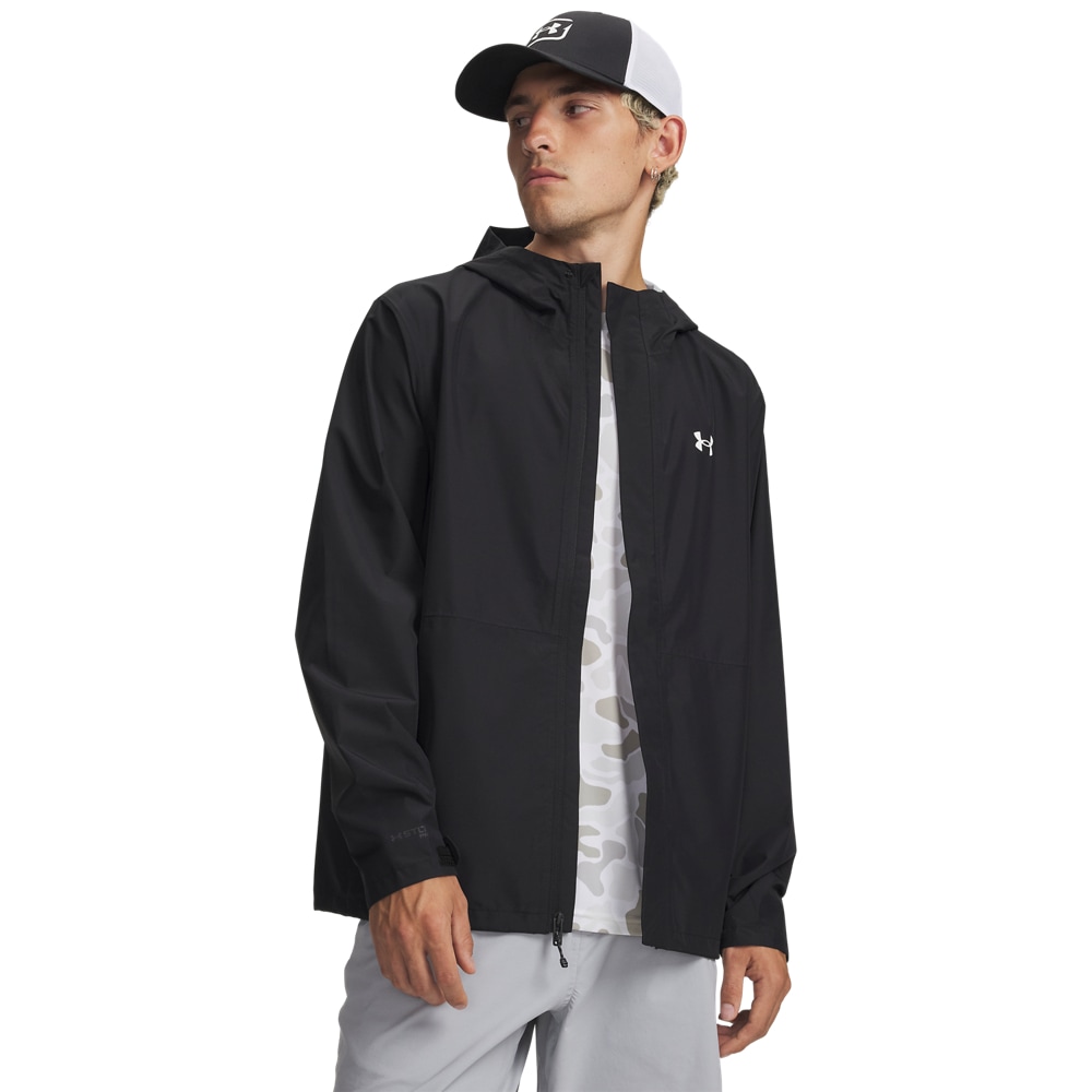Image of Under Armour Regenjacke "M CLOUDSTRIKE JACKET" mit Kapuze, wasserdicht, atmungsaktiv, mit UA Storm Technologie