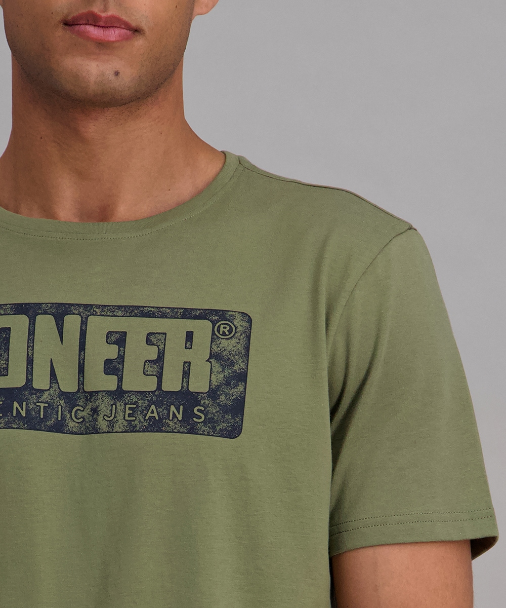 Pioneer Authentic Jeans T-shirt avec impression logo