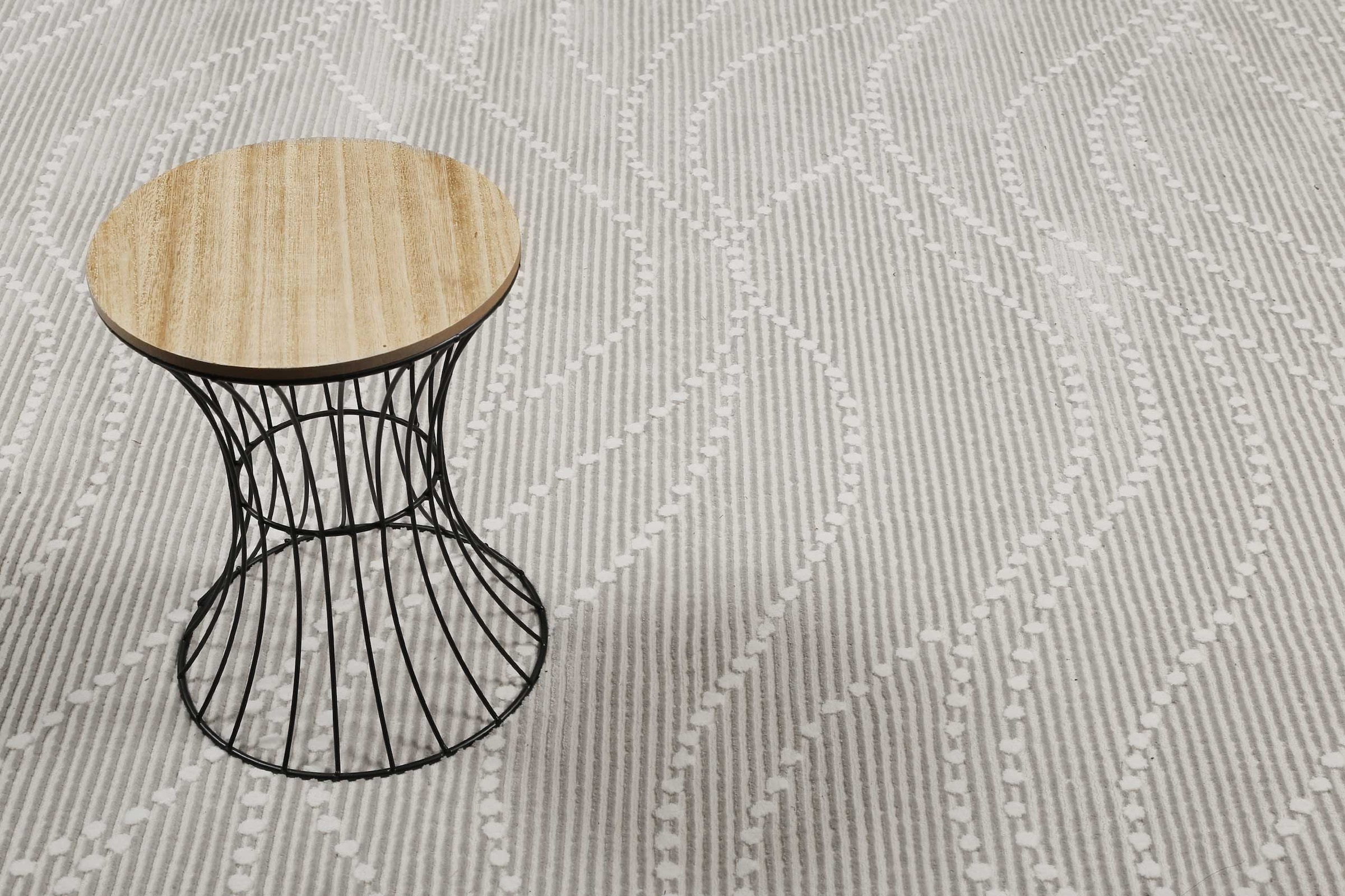 Esprit Teppich »Selena« quadratisch 12 mm Höhe Kurzflorteppich, gewebt, Punkte, modern, abstrakt, trendig, wellig