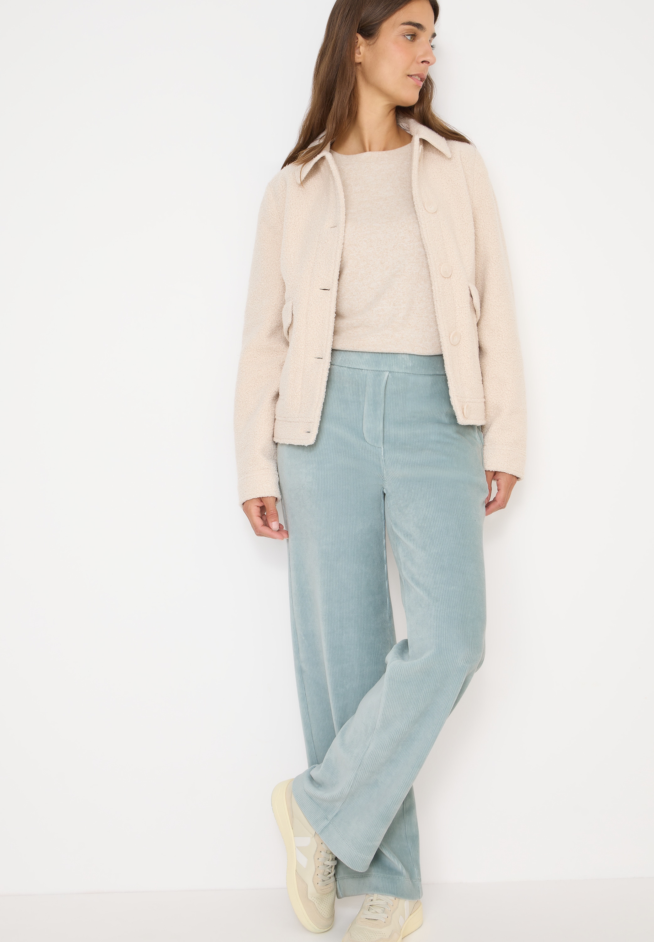 Cecil Pantalon en velours côtelé »NEELE«  mit elastischem Bund