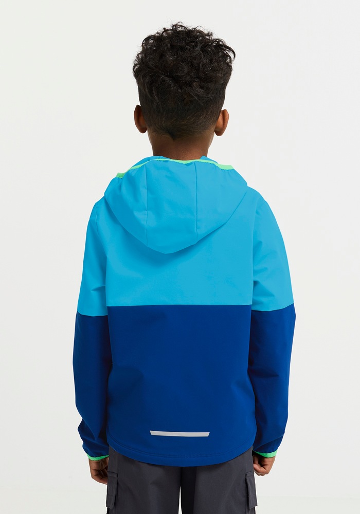 Jack Wolfskin Veste softshell »SANDBIRD HOODED JKT K« mit Kapuze Winddicht, atmungsaktiv, Übergangsjacke