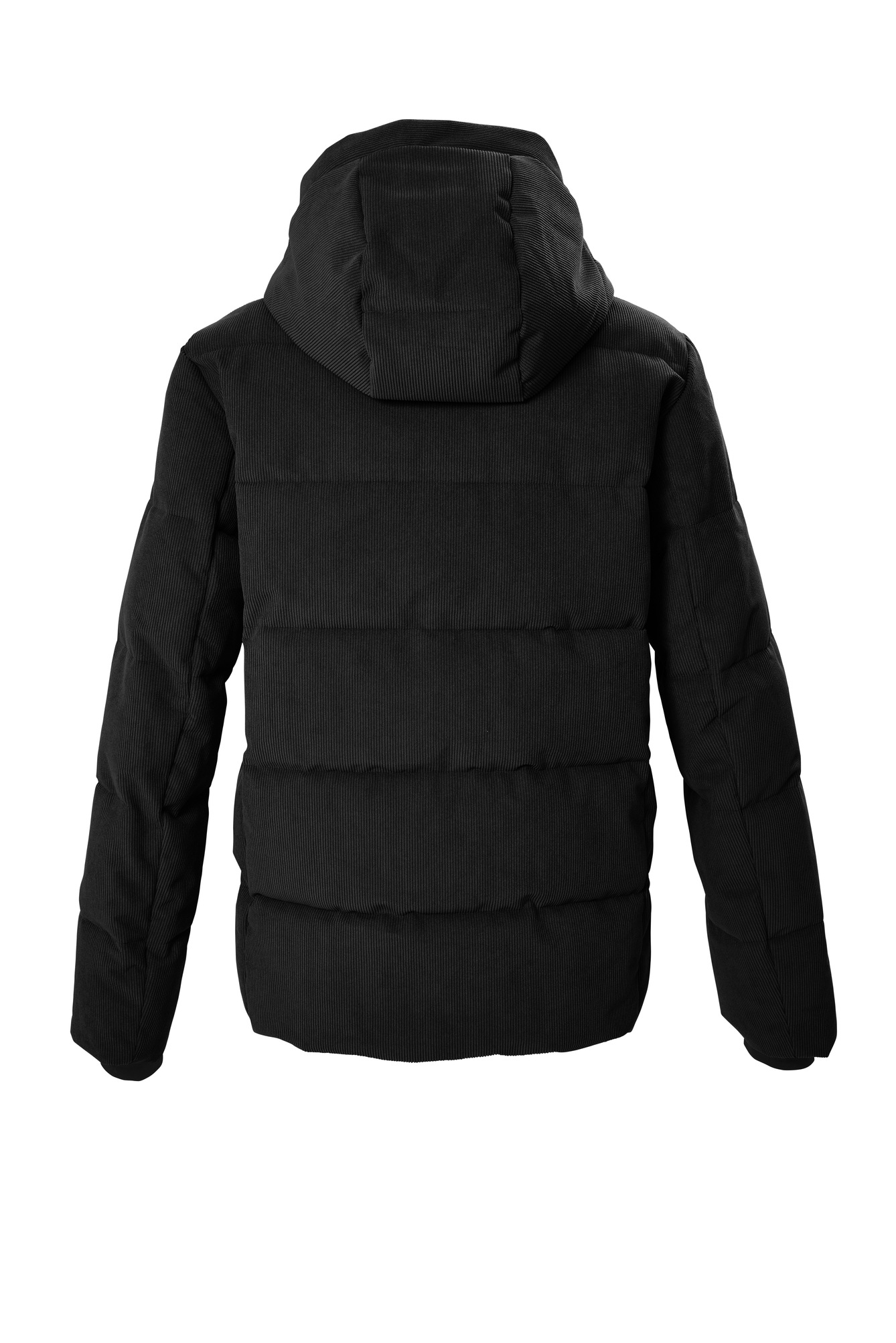 G.I.G.A. DX by killtec Steppjacke mit FeinKordoptik, mit regulierbarer Kapuze mit Schirm, winddicht