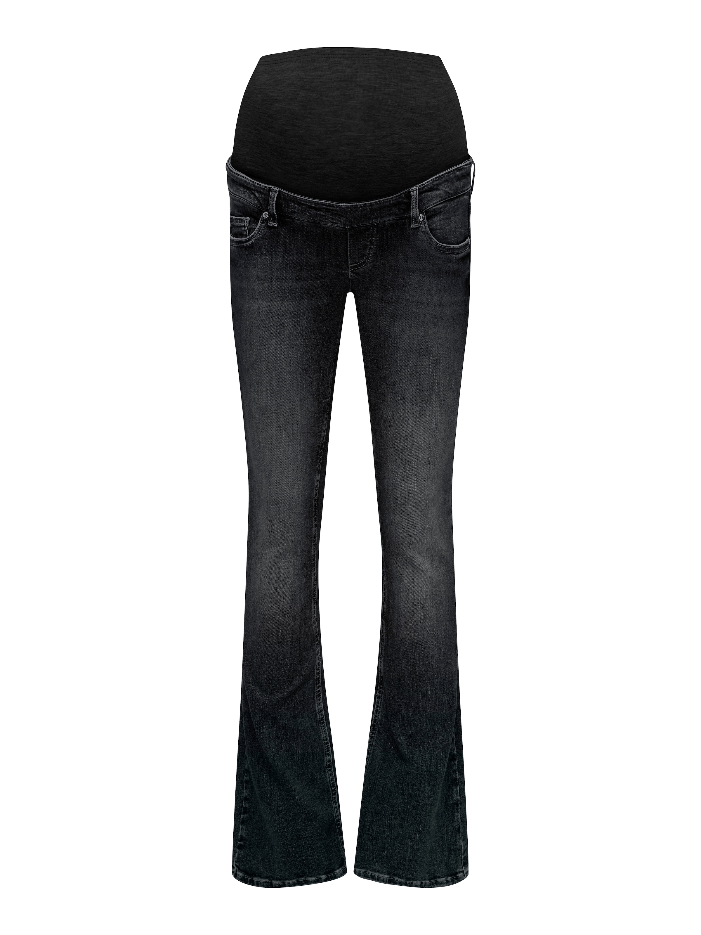 ONLY MATERNITY Bootcut-Jeans »OLMBLUSH MID WAIST FLARED DNM BOX NOOS«