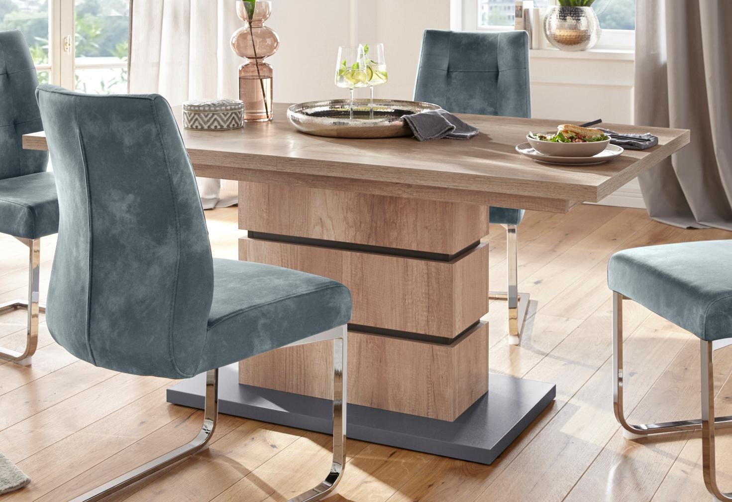 Image of Homexperts Säulen-Esstisch »Bonnie«, mit Auszug (140-190 cm) bei Ackermann Versand Schweiz