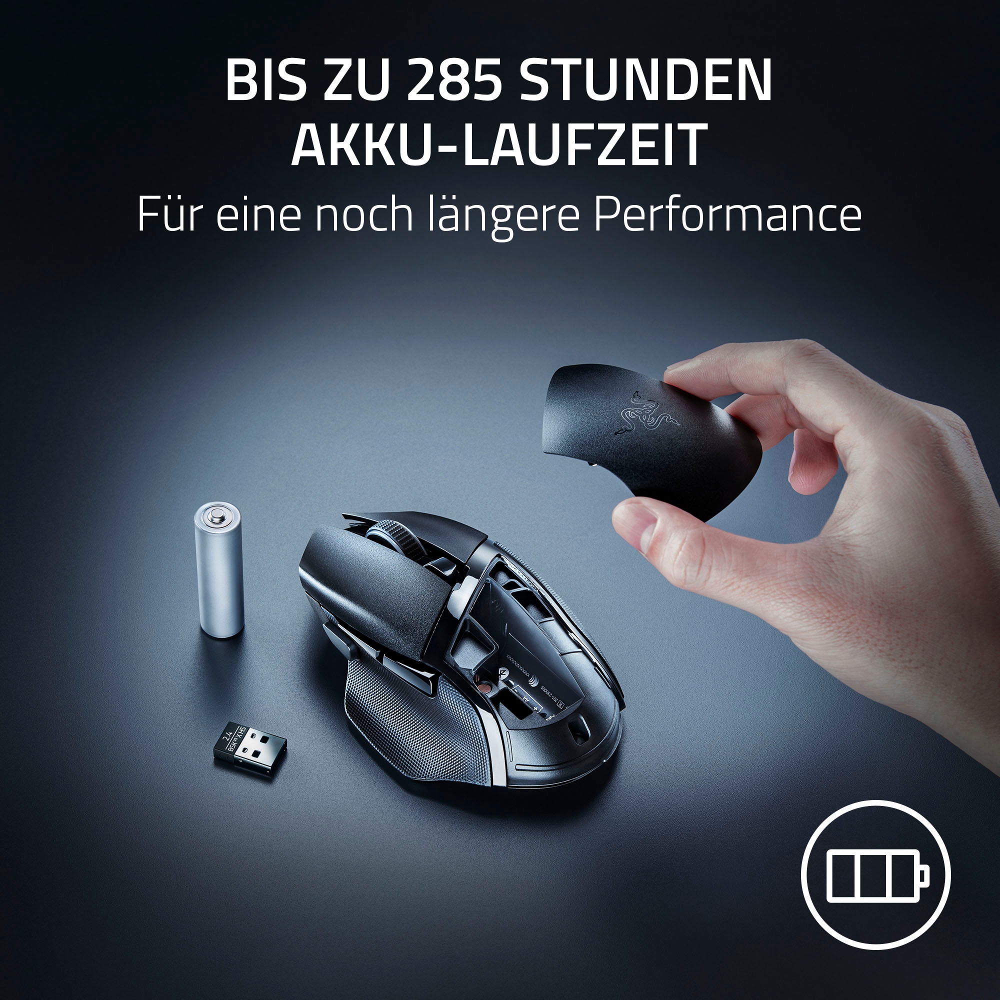 RAZER Gaming-Maus »Basilisk V3 X HyperSpeed« Bluetooth | USB