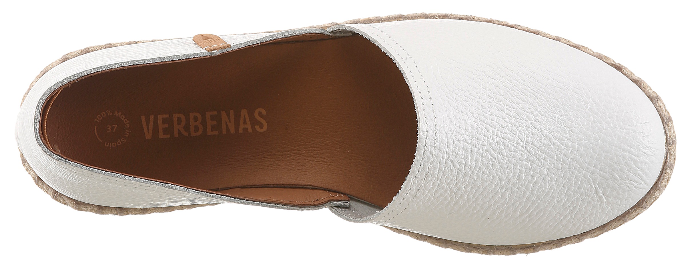 VERBENAS Espadrille »CARMEN«  Mocassin, chaussure d'été, chaussure de vacances, plat avec couture cadre