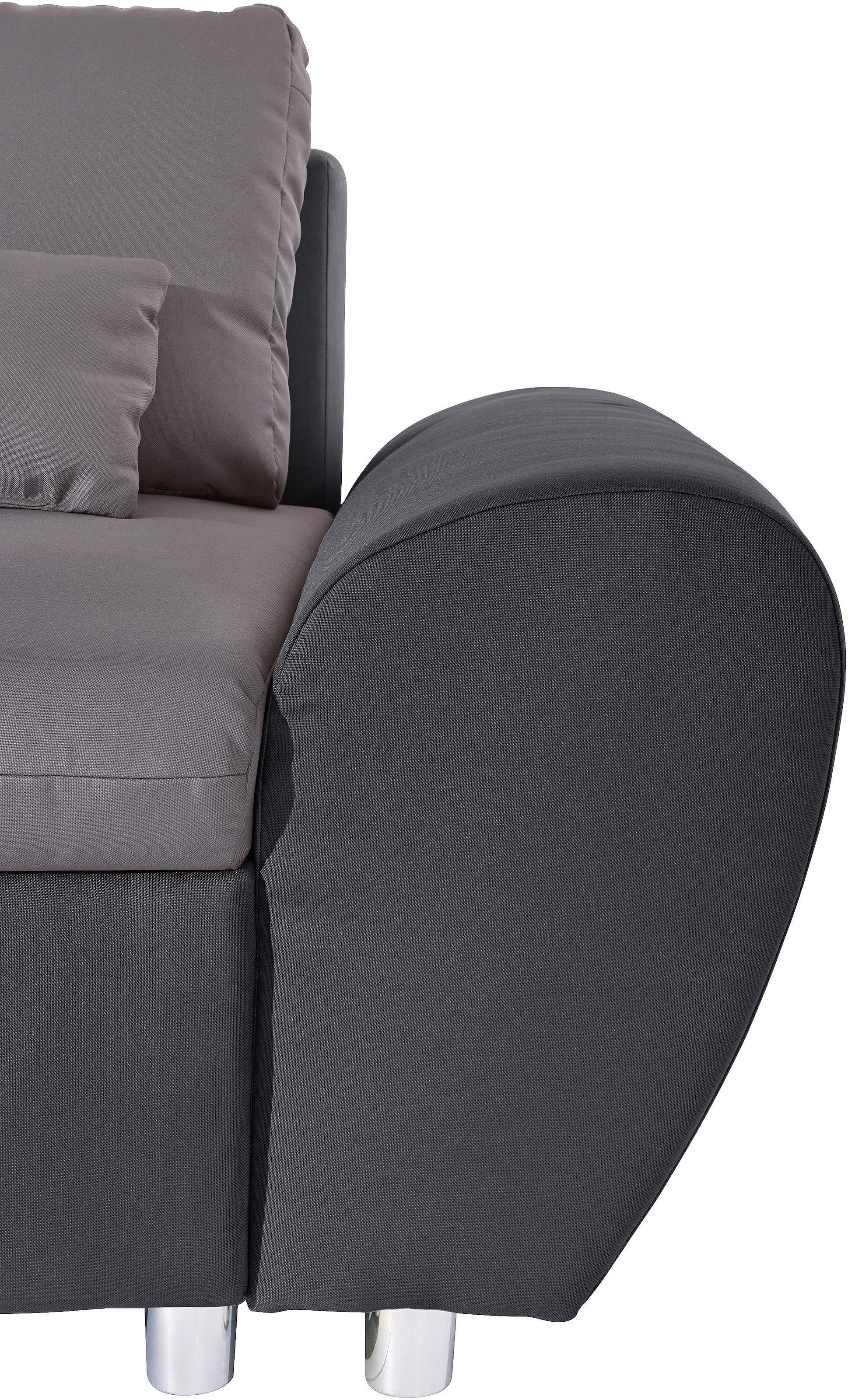 sit&more Ecksofa »Bandos L-Form«, in 2 unterschiedlichen Grössen, wahlweise mit Bettfunktion