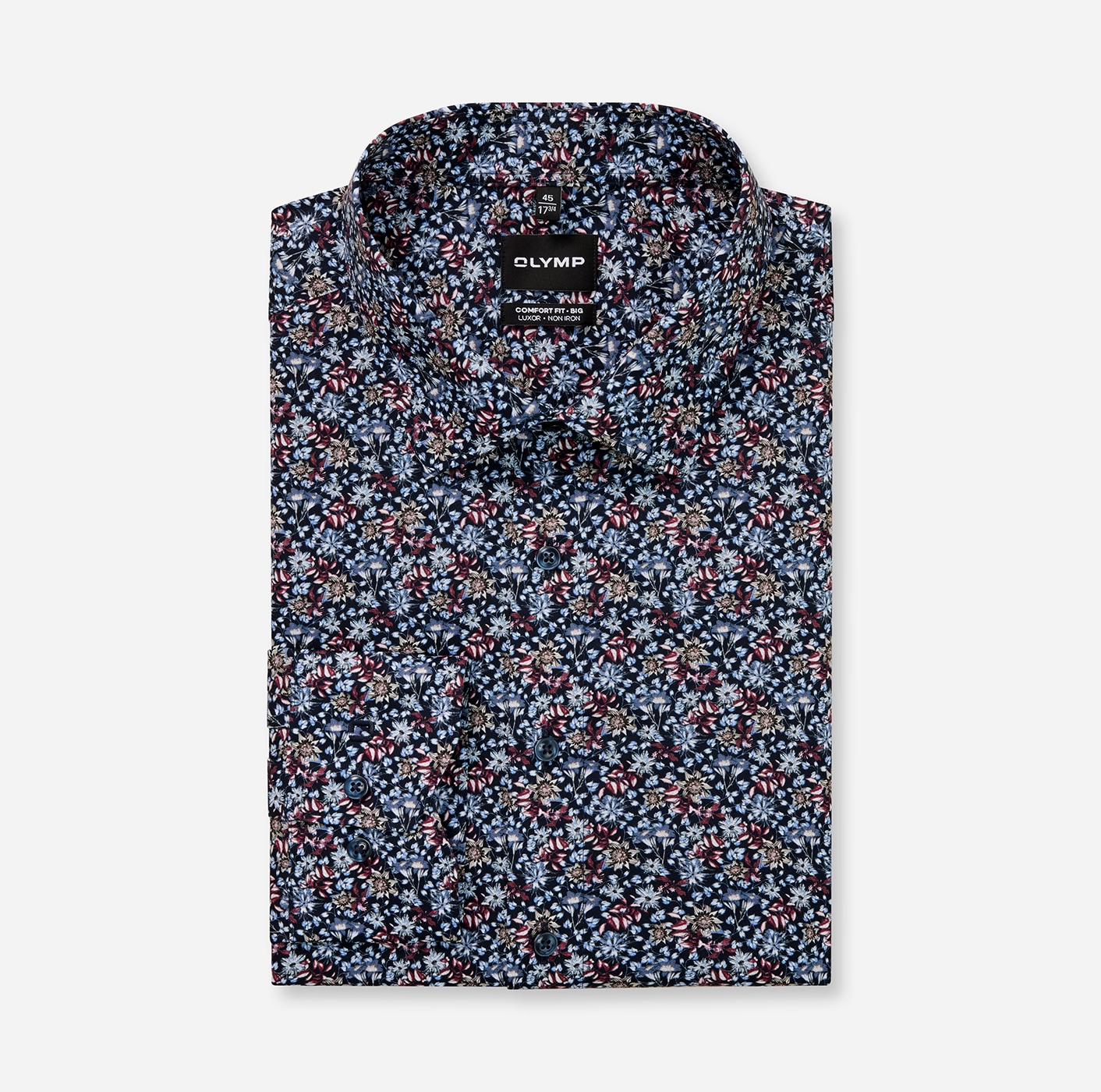 OLYMP Chemise à manches longues »Big & Tall« Neue COMFORT FIT BIG Kollektion, New-Kentkragen