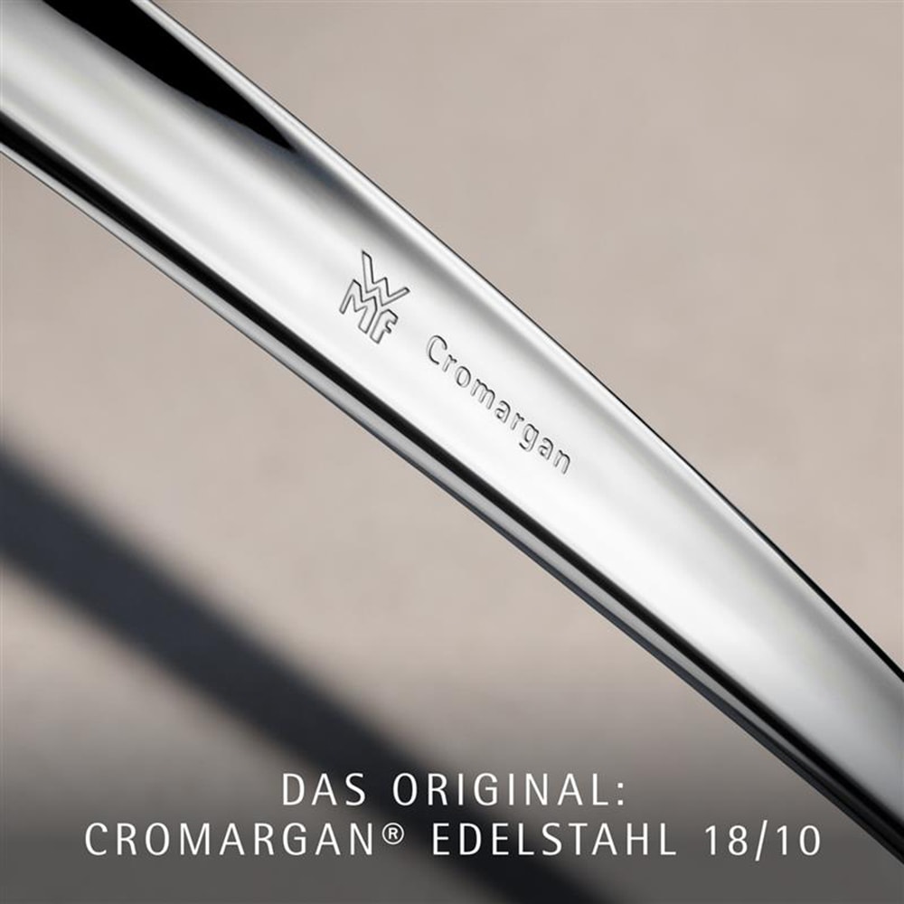 WMF Besteck-Set »Miami in eleganter Optik, ergonomische Haptik, Wellenschliff-Messer« spülmaschinengeeignet, säuregeeignet, hochwertiger Besteckkasten