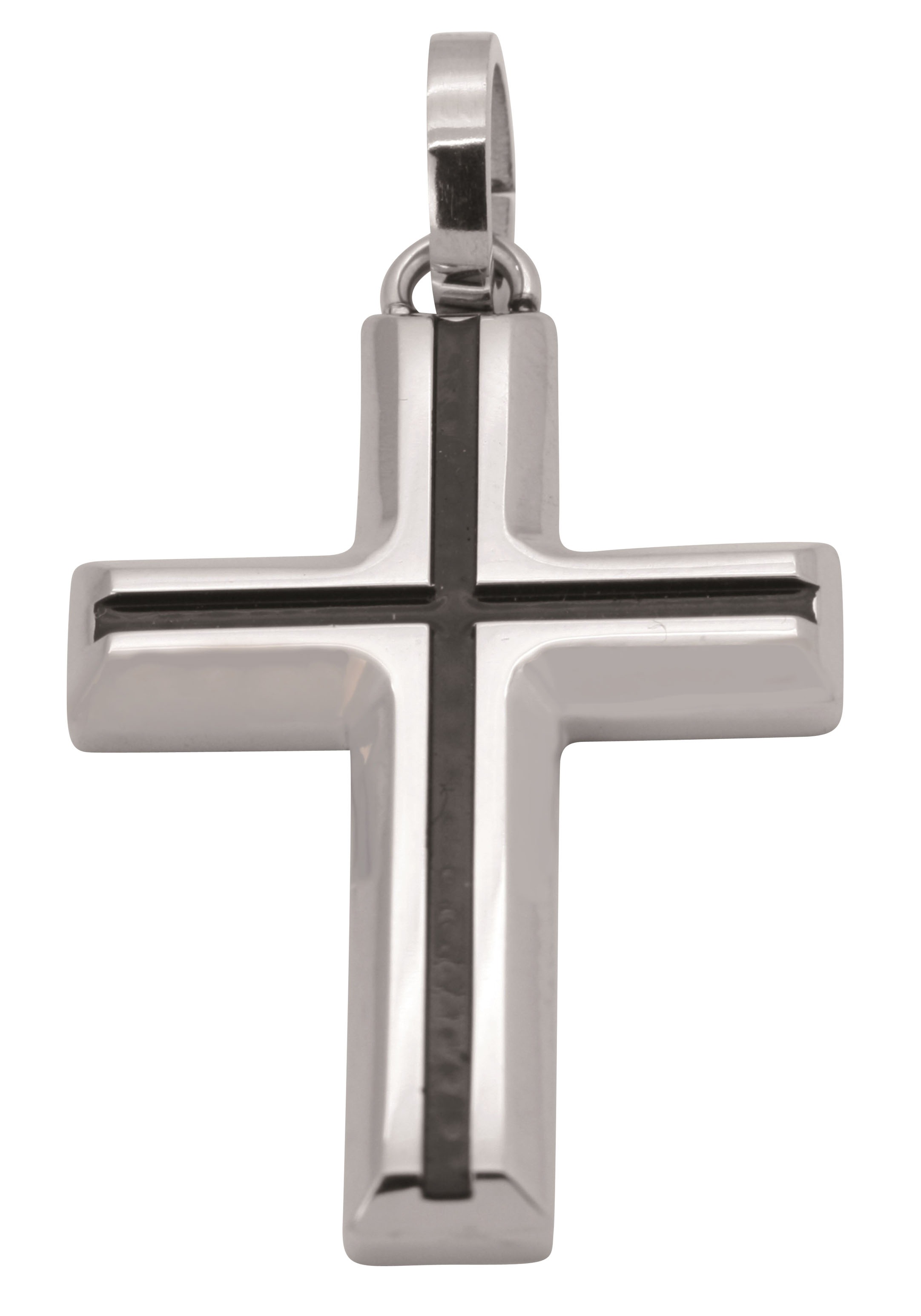 Image of Firetti Kettenanhänger »Kreuz, teilw. IP-beschichtet, Glanzoptik, massiv«, Made in Germany bei Ackermann Versand Schweiz