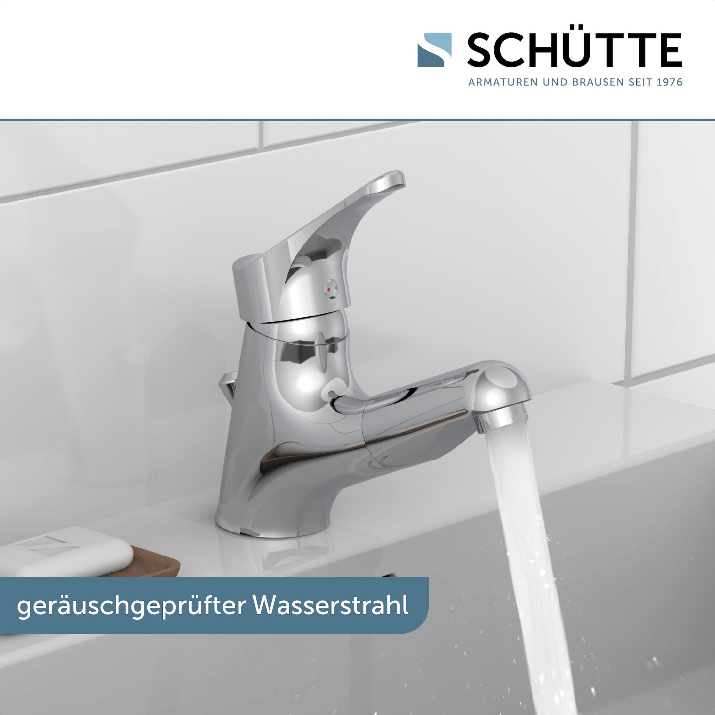 Schütte Robinet de lavabo »Attica« Ensemble,  avec douchette extractible et barre de traction, robinet, mitigeur